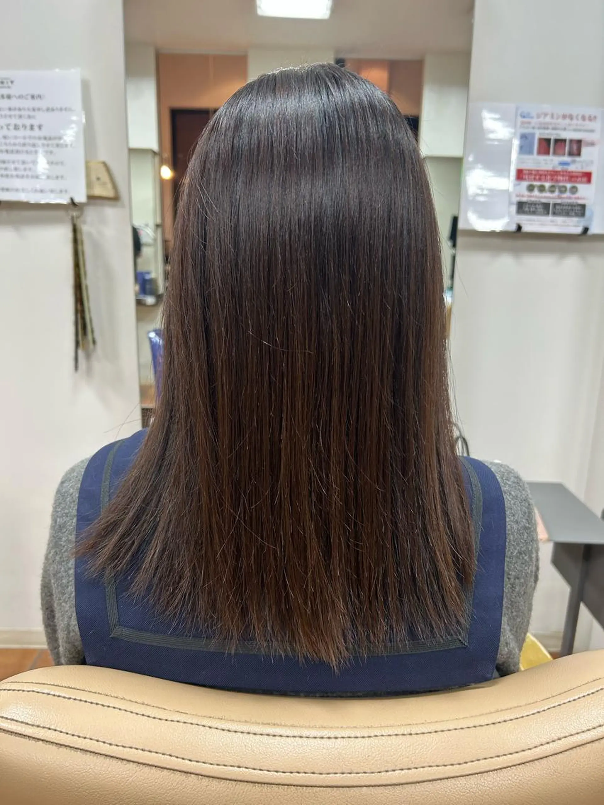 ミディアム カット トリートメント 太田 まなのヘアスタイル