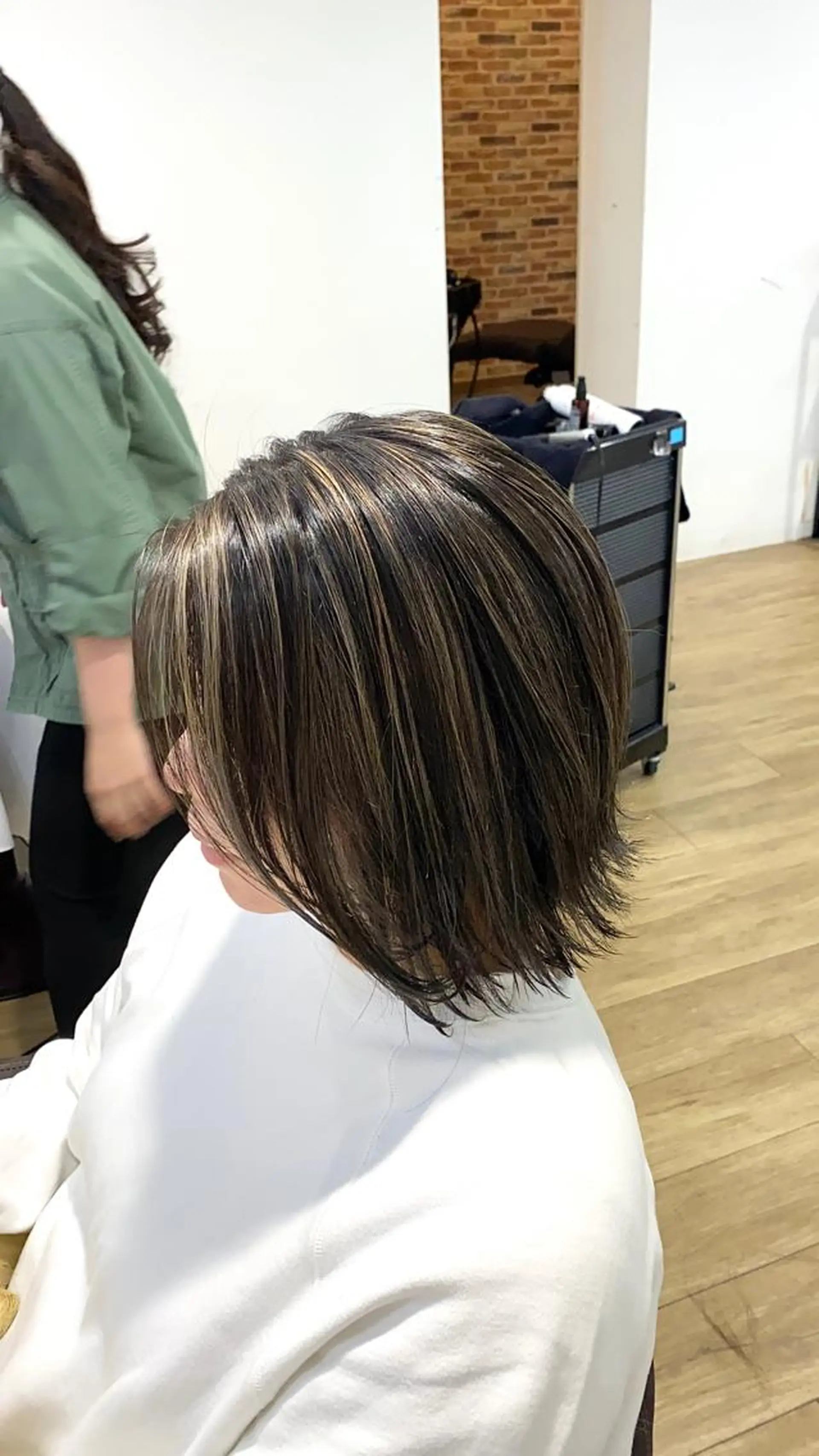 ミディアム ヘアカラー トリートメント 大橋 聖哉のヘアスタイル