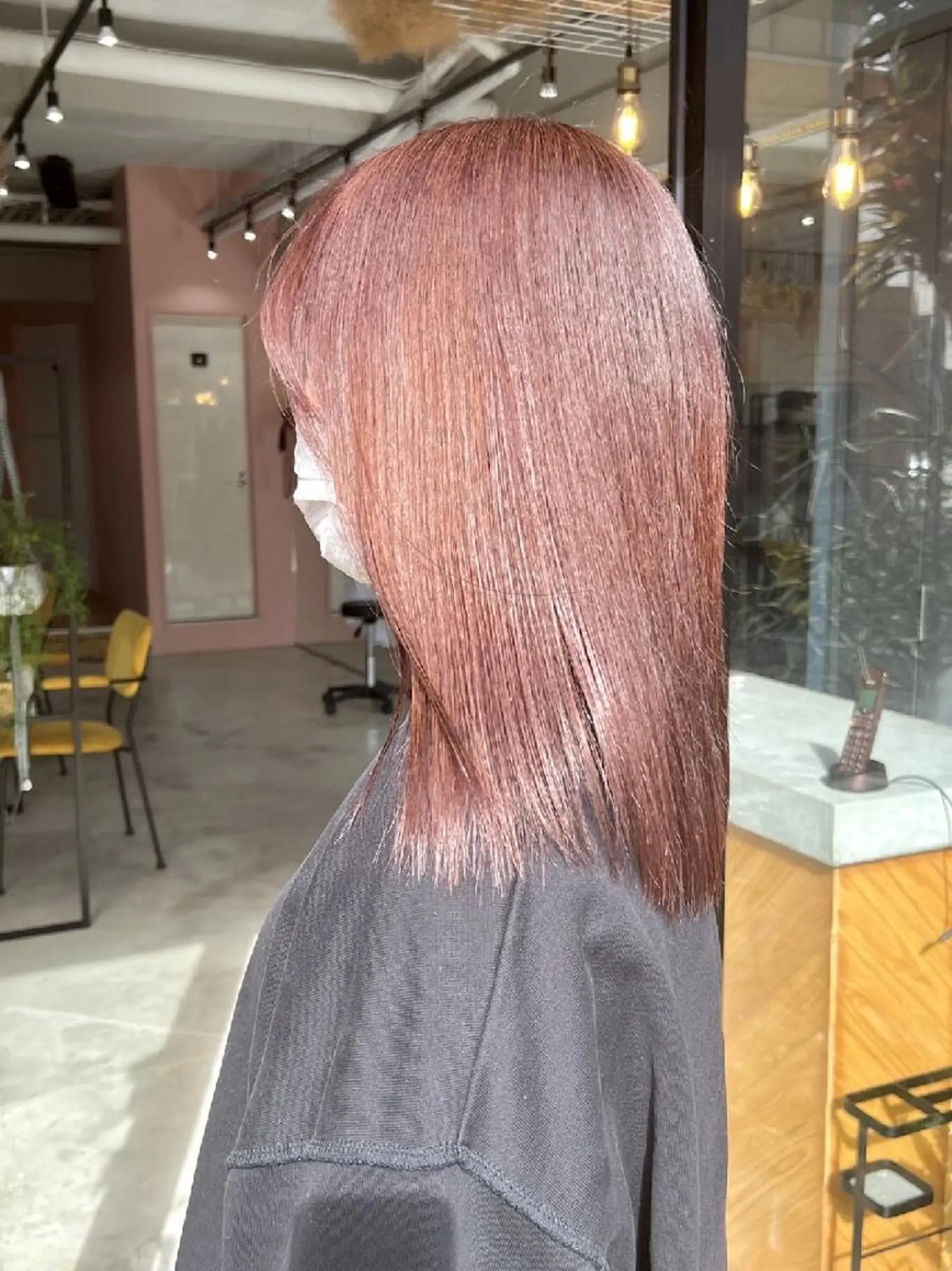 ミディアム ヘアカラー トリートメント 永野 翔平のヘアスタイル