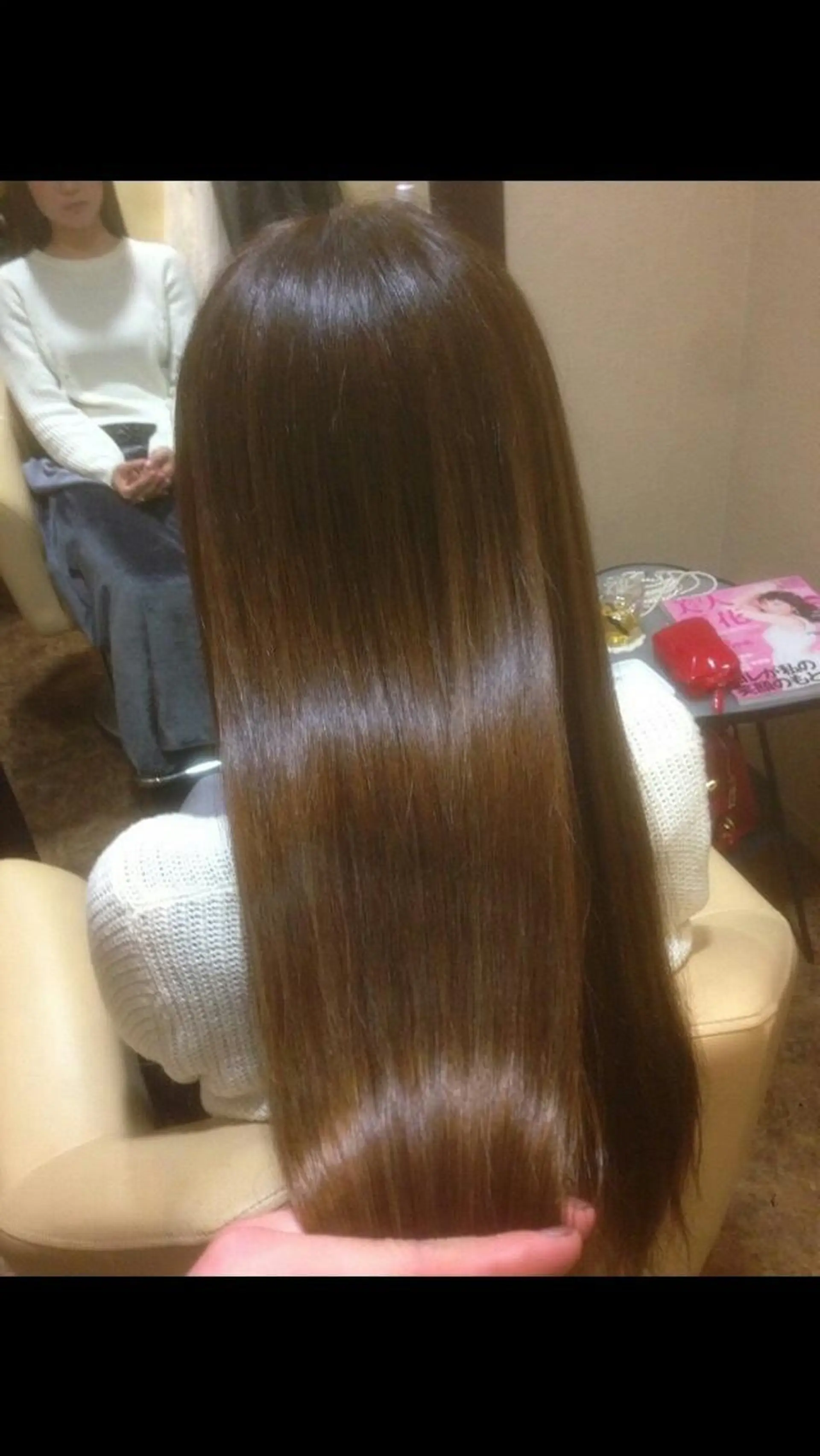 ロング カラー 辻 竜也　のヘアスタイル
