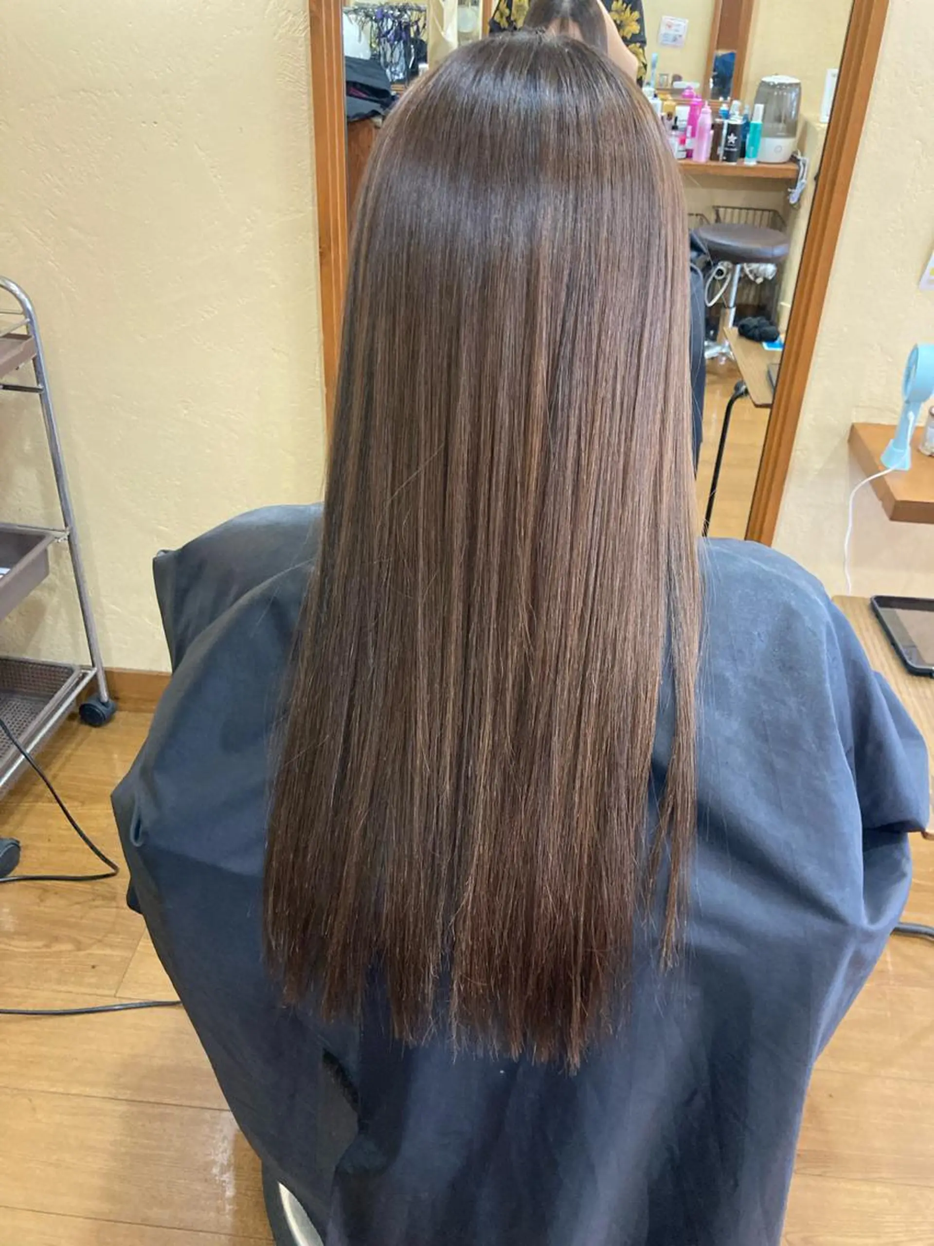 ロング ヘアカラー トリートメント R's hair 大道瞳のヘアスタイル