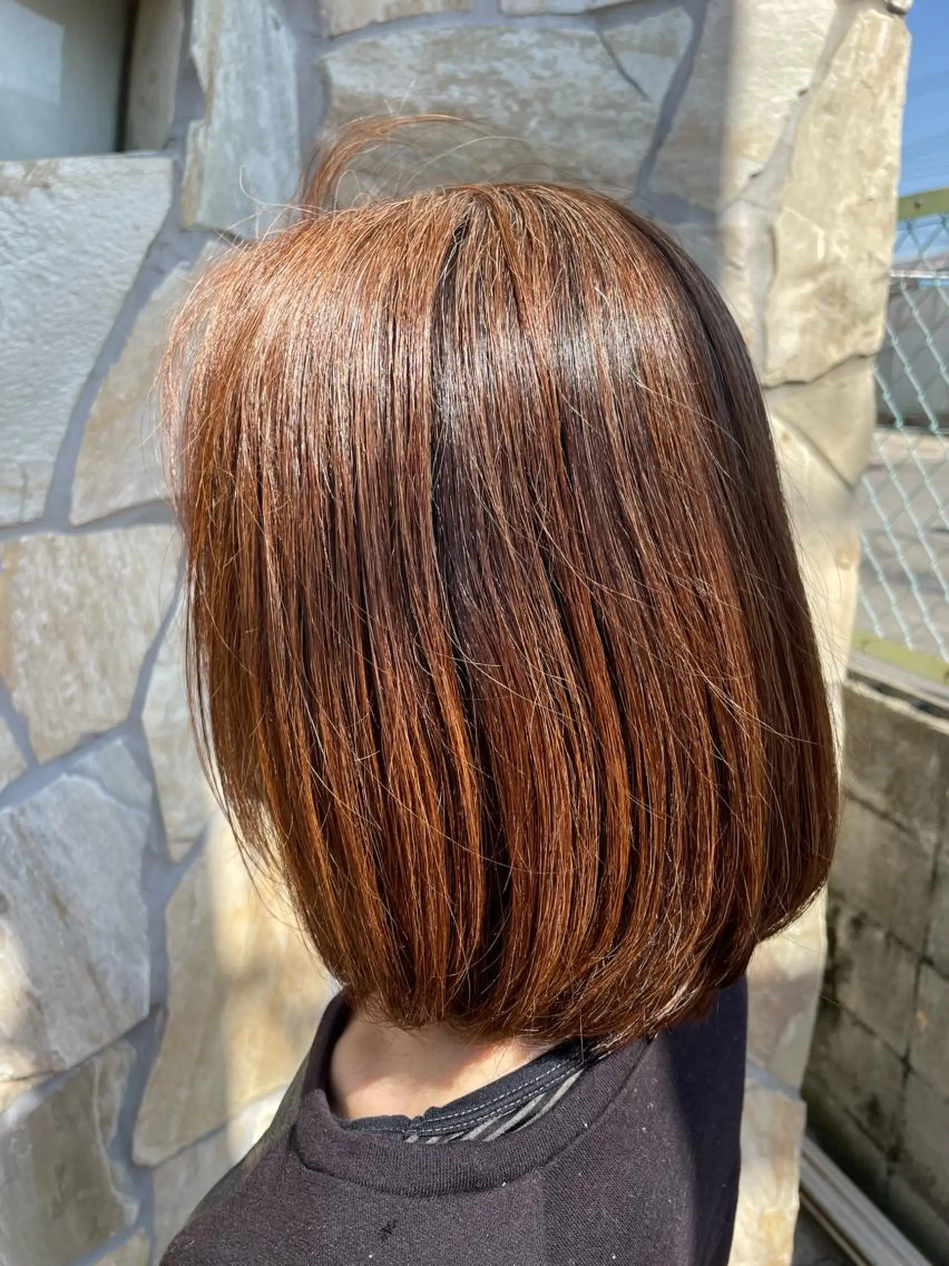 ミディアム カット ヘアカラー chillout🌱 武田安未のヘアスタイル