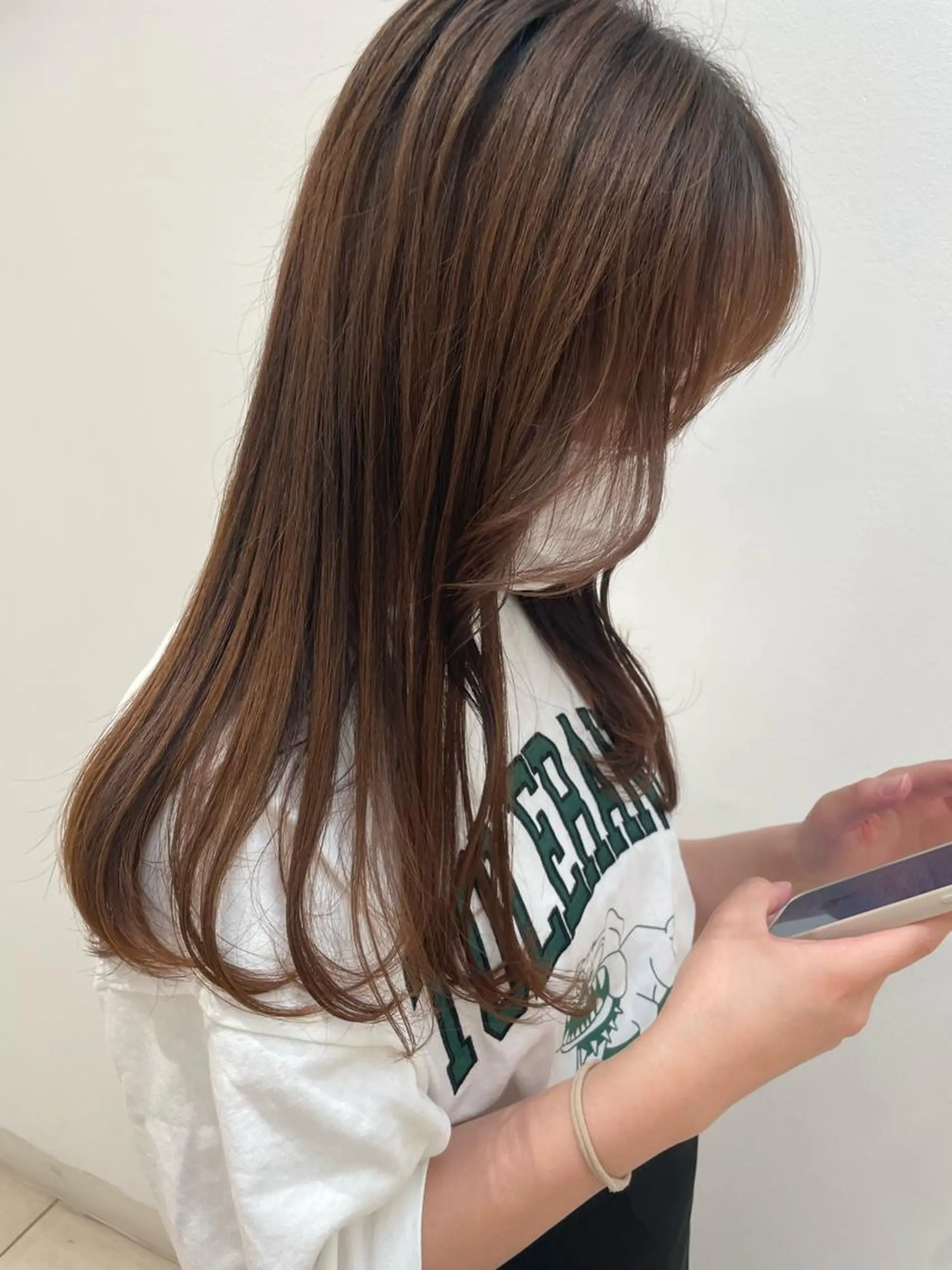 ロング トリートメント レイヤー/ハイトーン 🫧‪Erikaのヘアスタイル