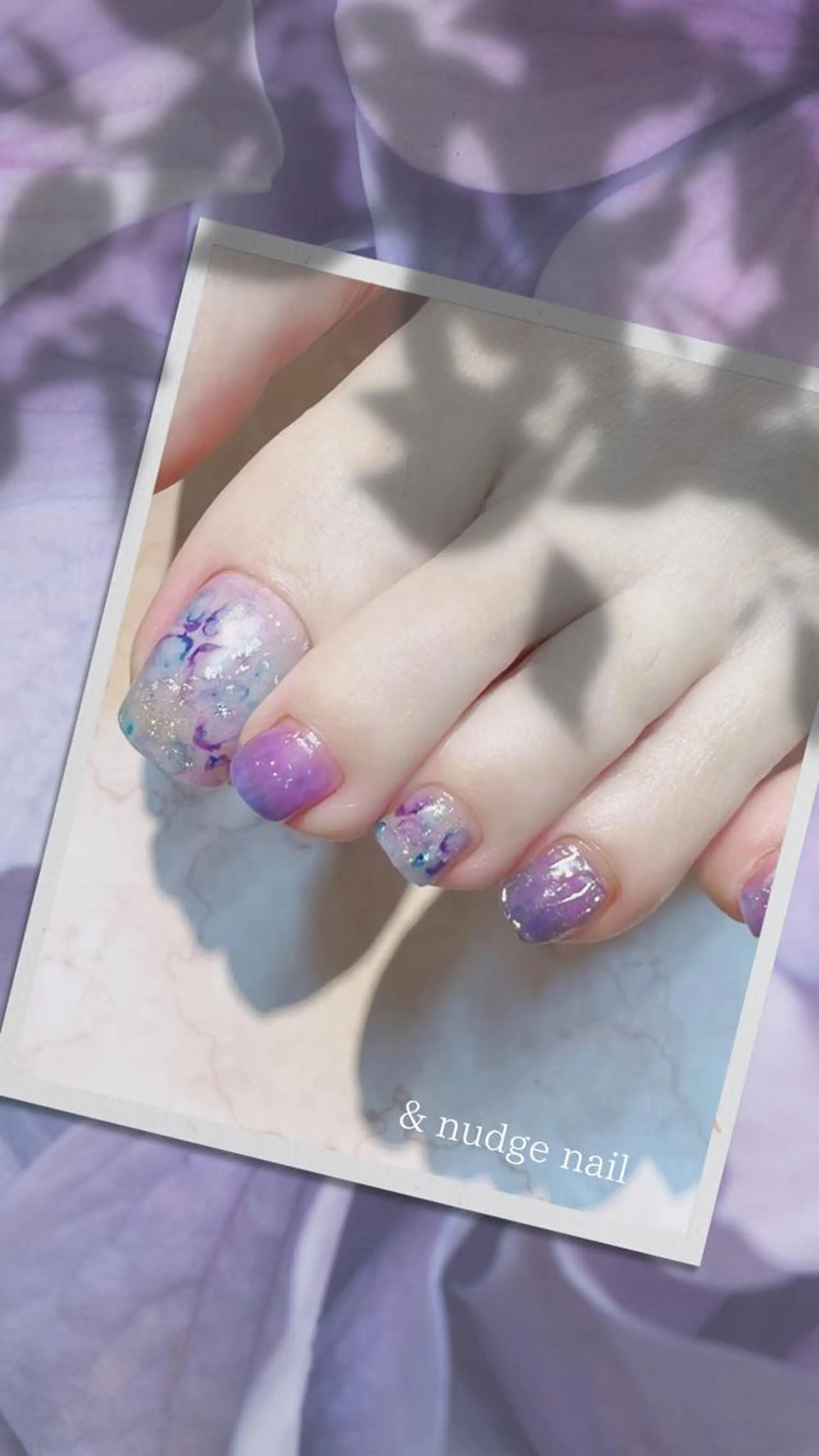 ネイル フットネイル & nudge nail所属・&nudgenail 本多のネイルデザイン