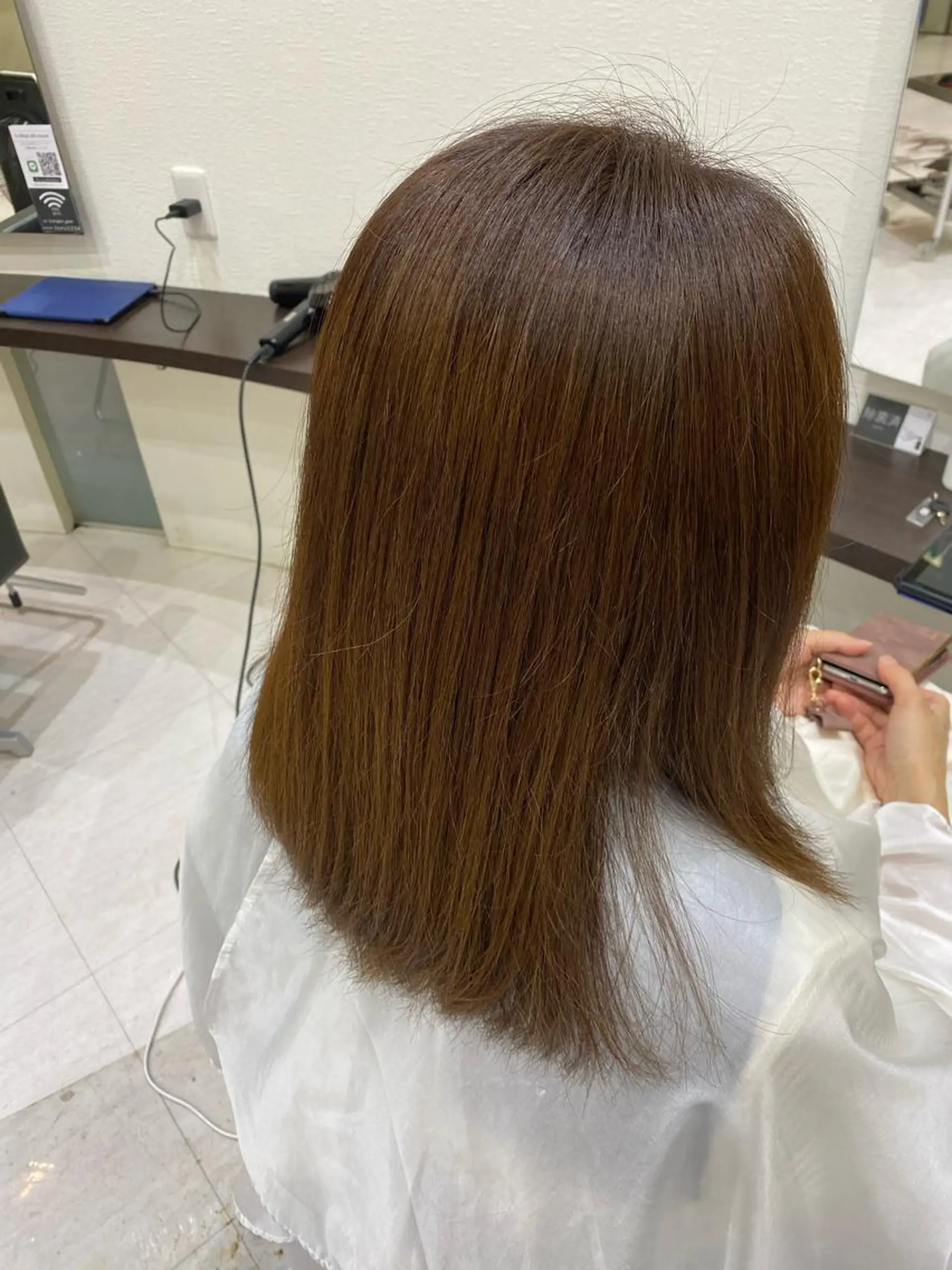 ミディアム カラー 中谷 ショウゴのヘアスタイル