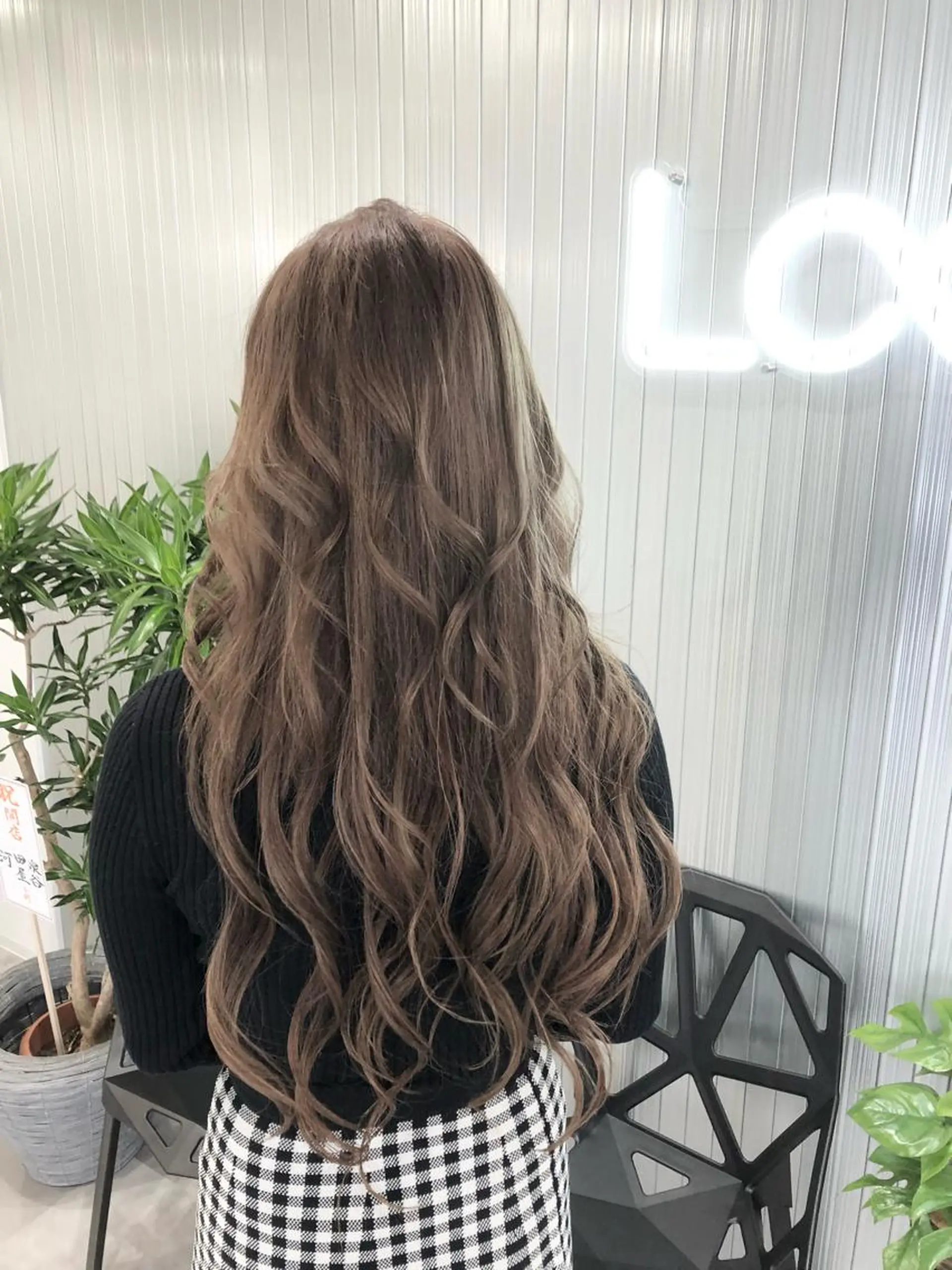 ロング カラー エクステ LOOP hairのヘアスタイル