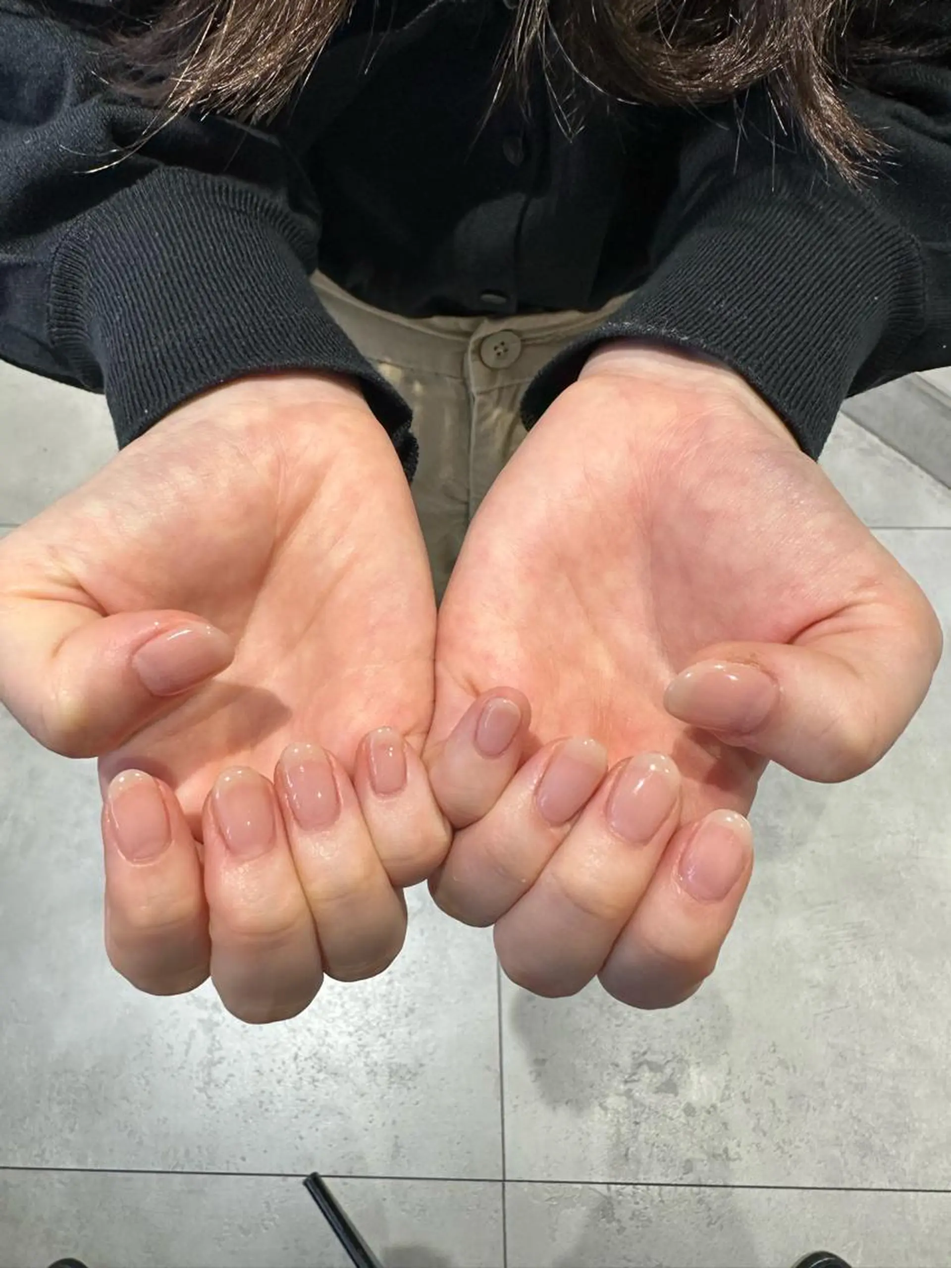 ショート カラー ネイル ハイトーン特化 pepe🎀のヘアスタイル