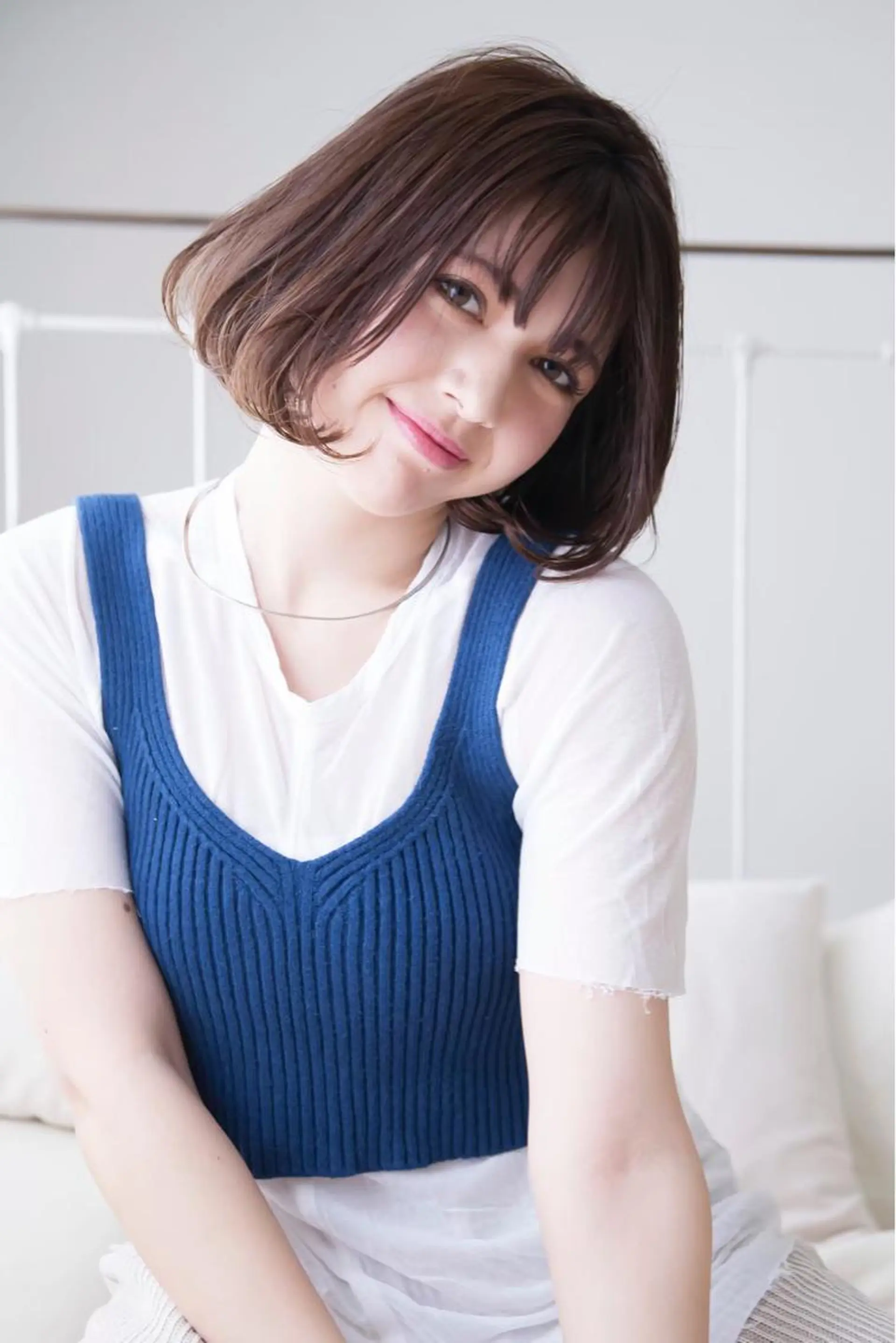 ミディアム カラー パーマ レイヤーカット/艶髪 🎀笠原 優花🎀のヘアスタイル