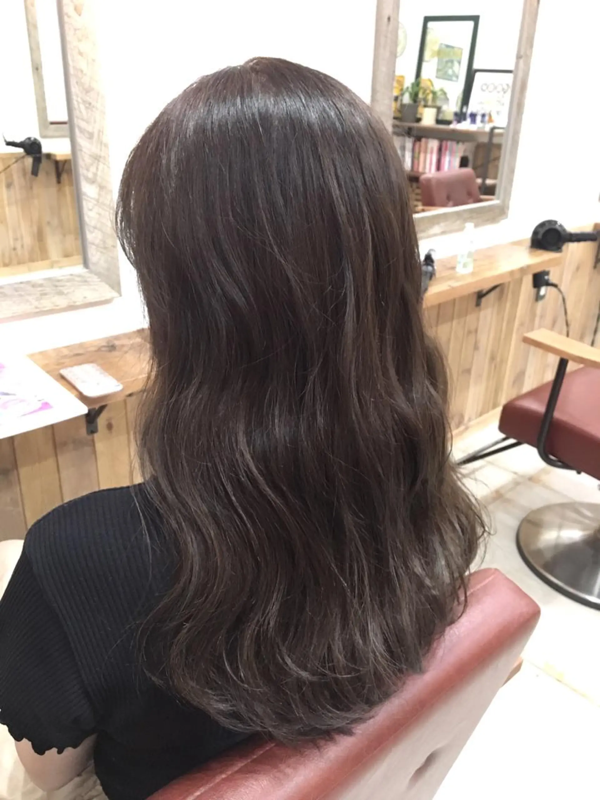 ロング カラー グレージュ ハイライトカラー ハイライト 🦋Oasis RINA 🦋のヘアスタイル