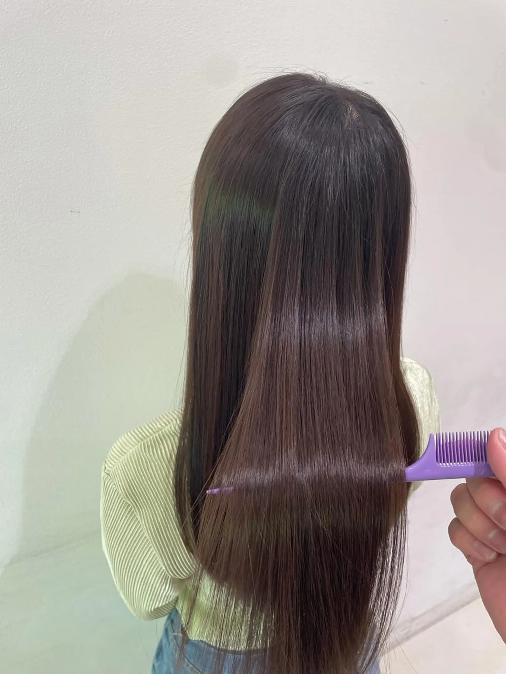 セミロング 髪質改善 トリートメント 藤田一輝 【美髪職人】のヘアスタイル