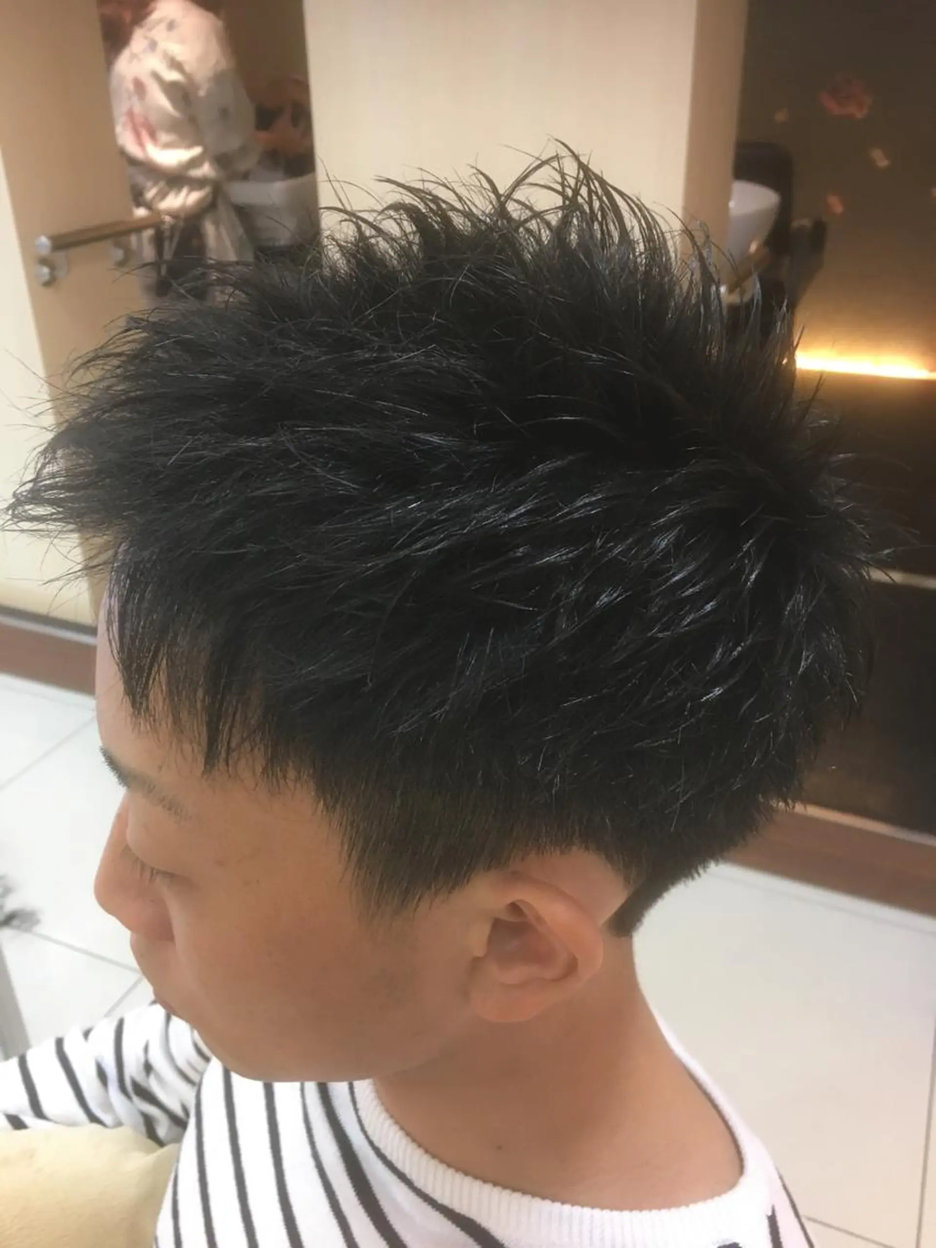 ショート メンズ メンズデザインカット デザインカット 永井 大希のヘアスタイル