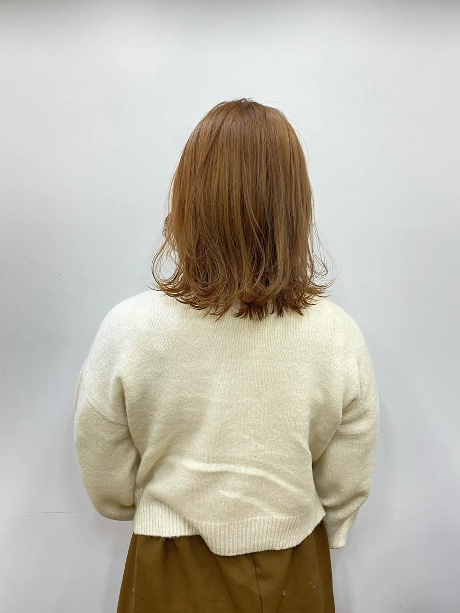 ミディアム カラー stylist トモヤのヘアスタイル