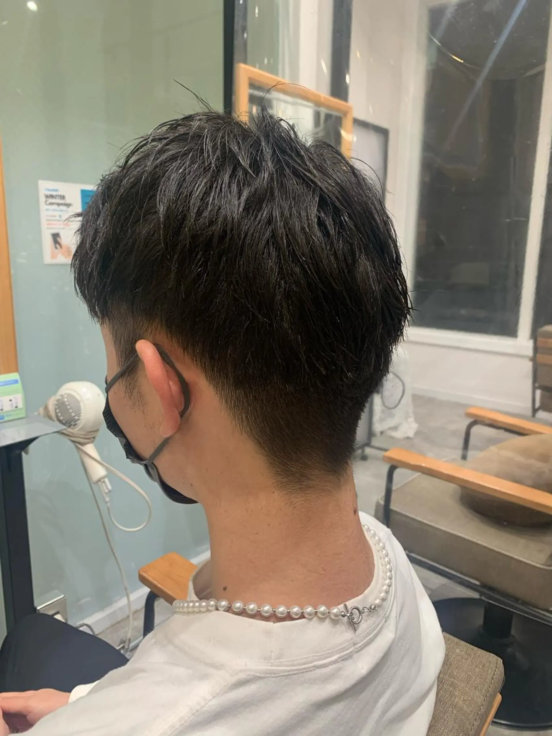 メンズ AMI🎀韓国ヘア 透明感カラーのヘアスタイル