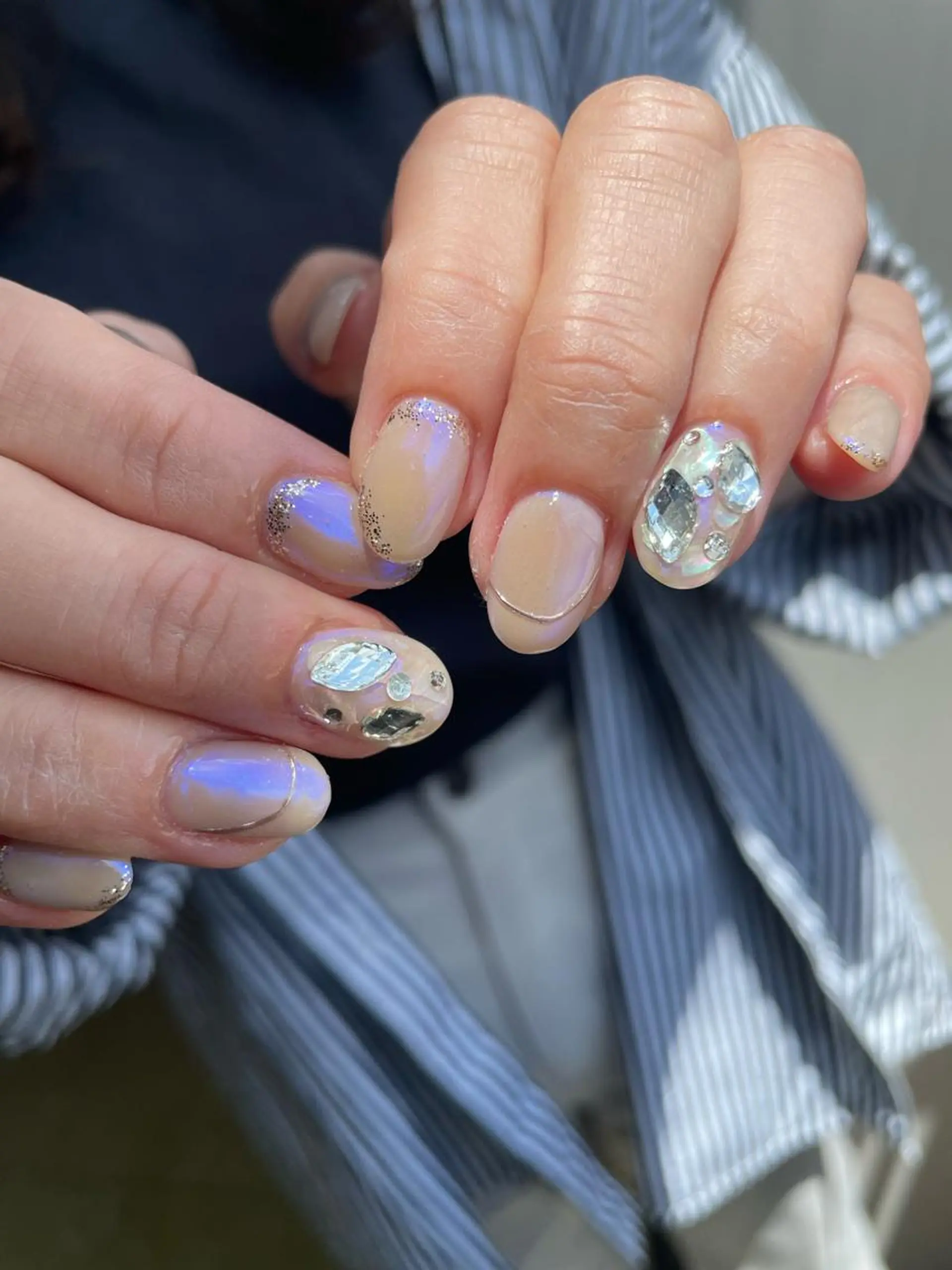 ミディアム m kaori𓃟のネイルデザイン