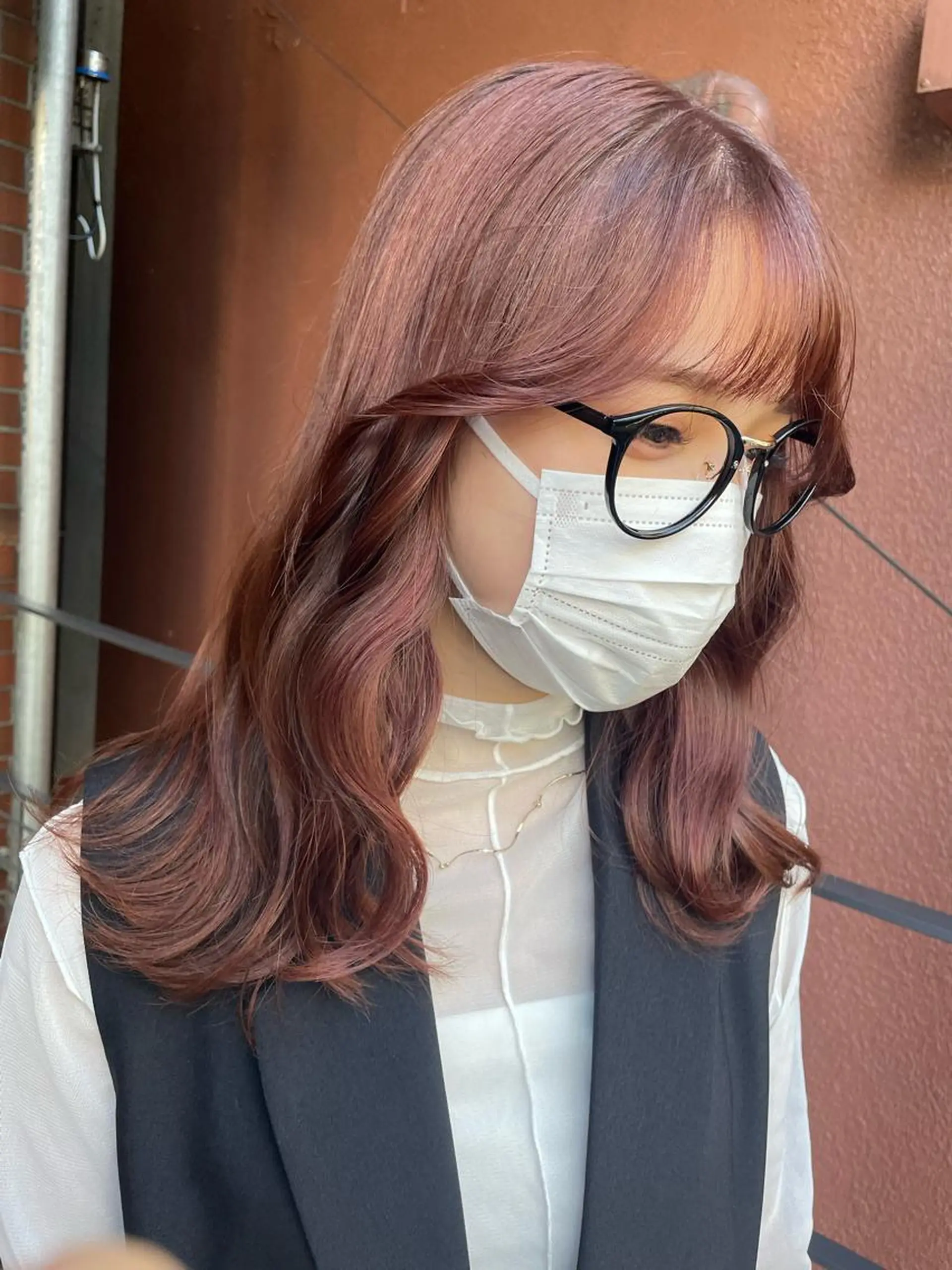 カラー 京都美容師 塩のヘアスタイル