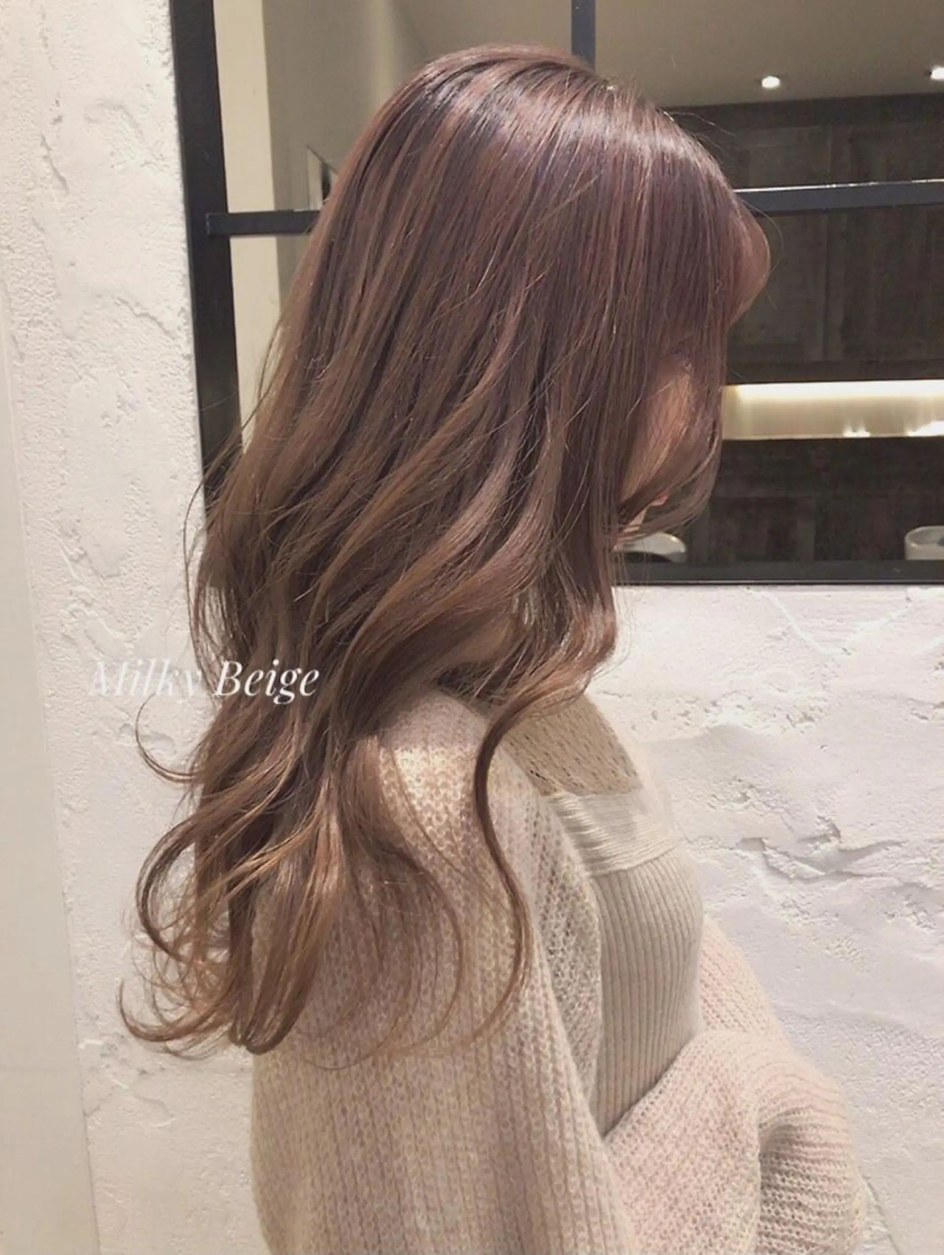 ロング 韓国風ヘア ヘアカラー トリートメント ヘアセット ✨透明感ケアカラー✨ 長野ゆきなのヘアスタイル