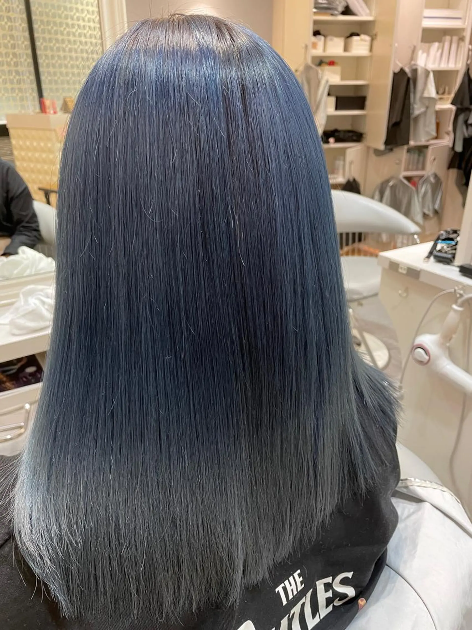 セミロング FLAPPER所属・コテ巻きパーマ /パーマ/亀井のヘアスタイル