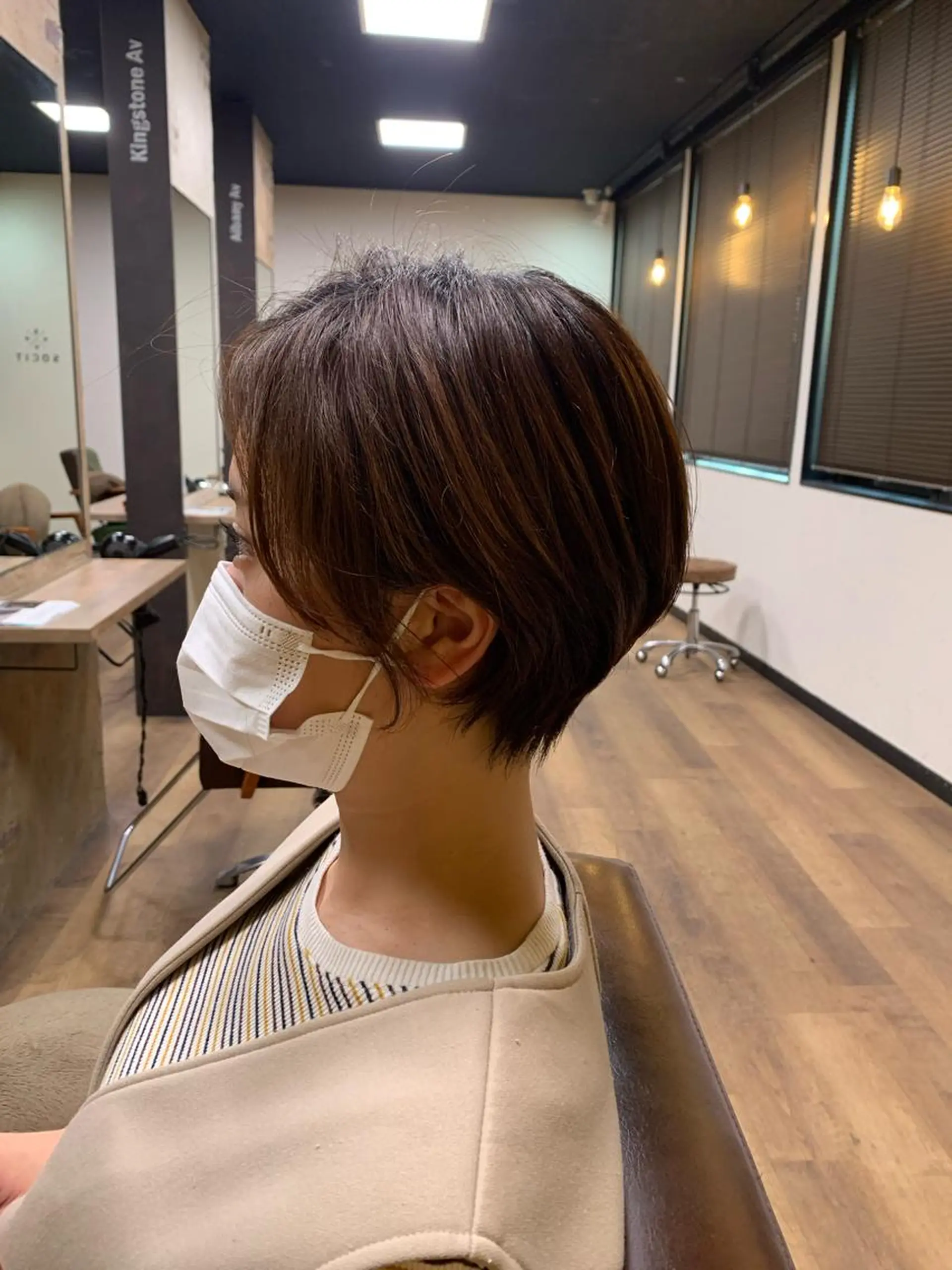 ショート 山﨑 大二郎のヘアスタイル