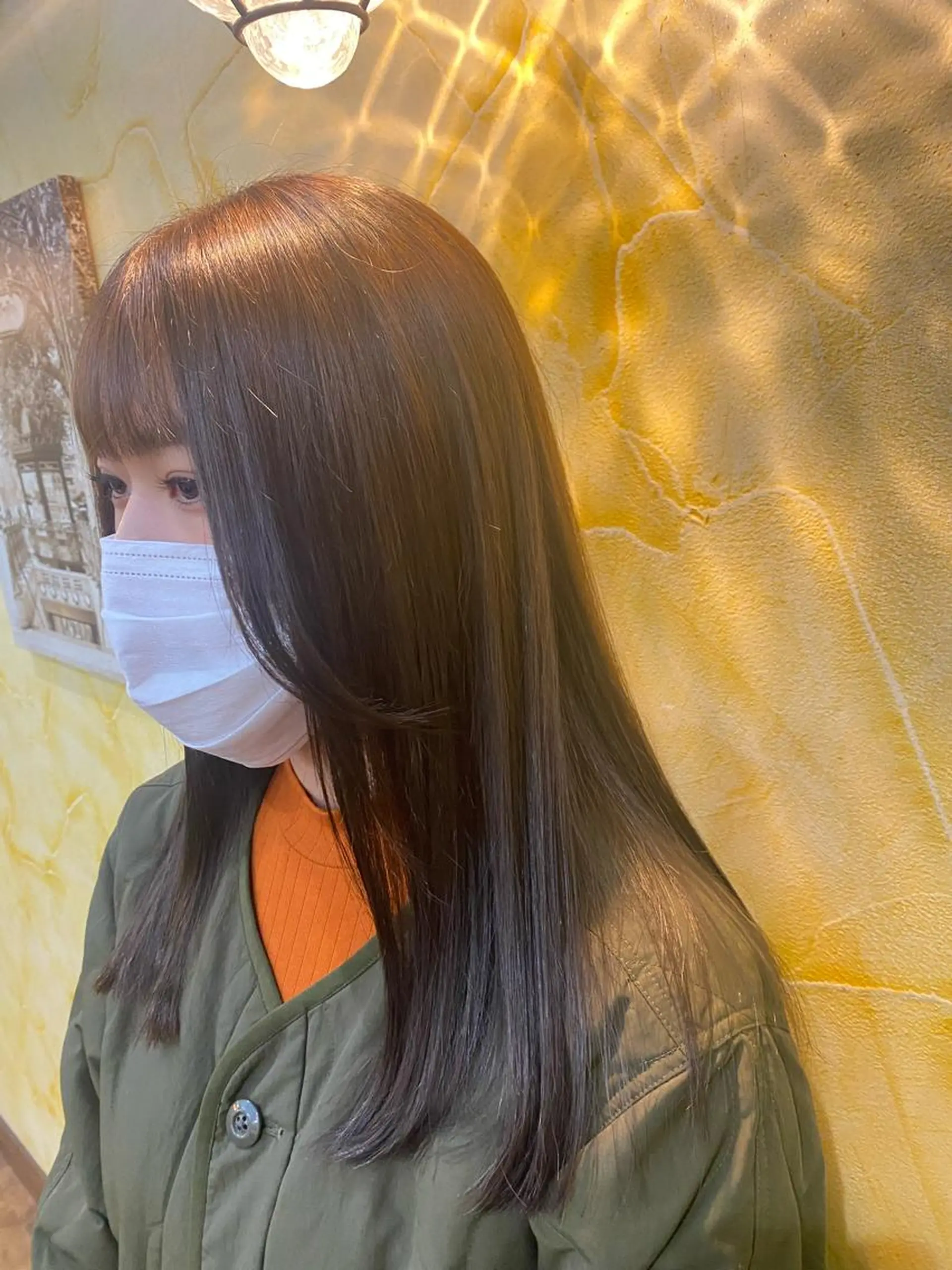 ロング カット 山田 友香莉のヘアスタイル