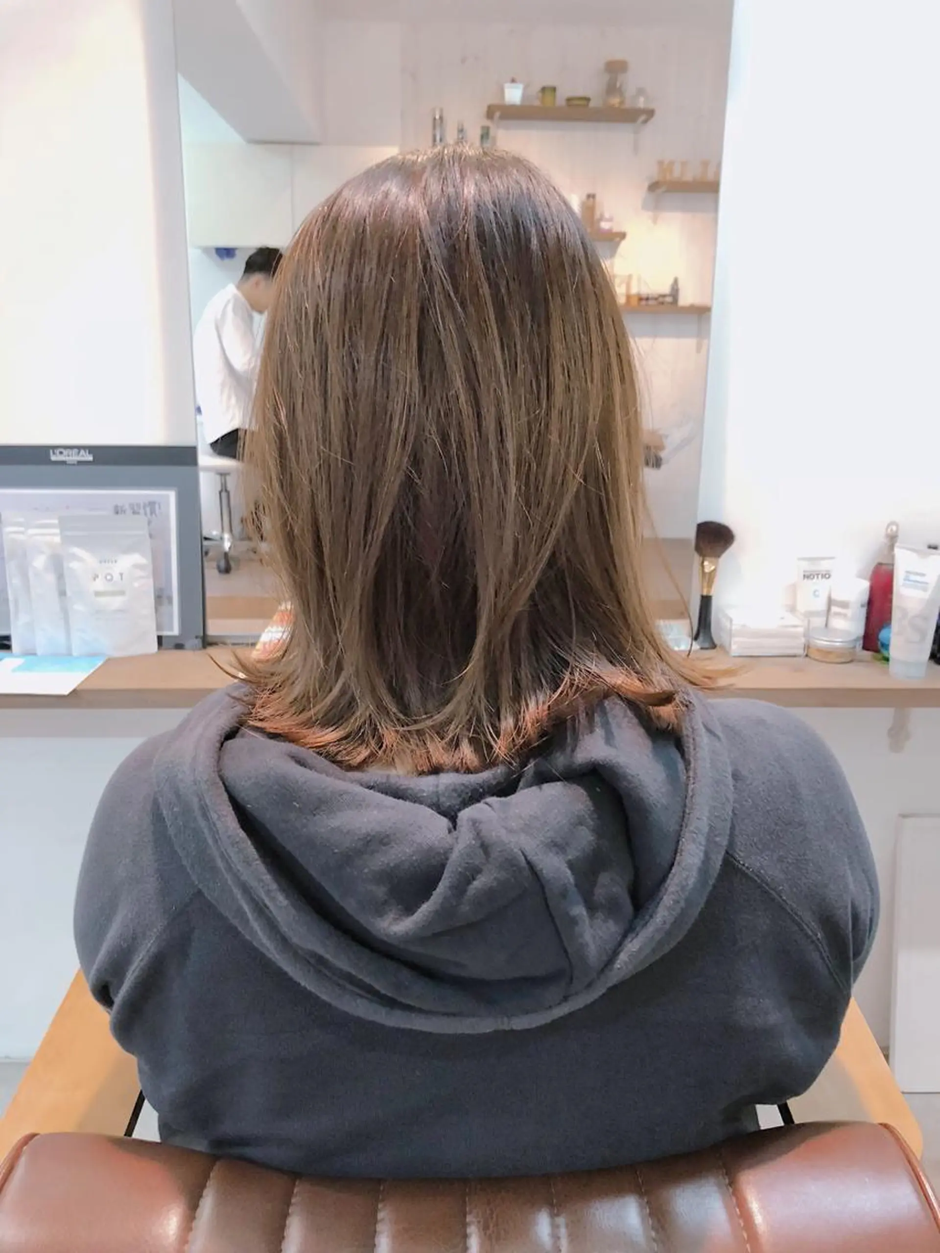 ミディアム 外ハネヘア 村田 幸穂のヘアスタイル