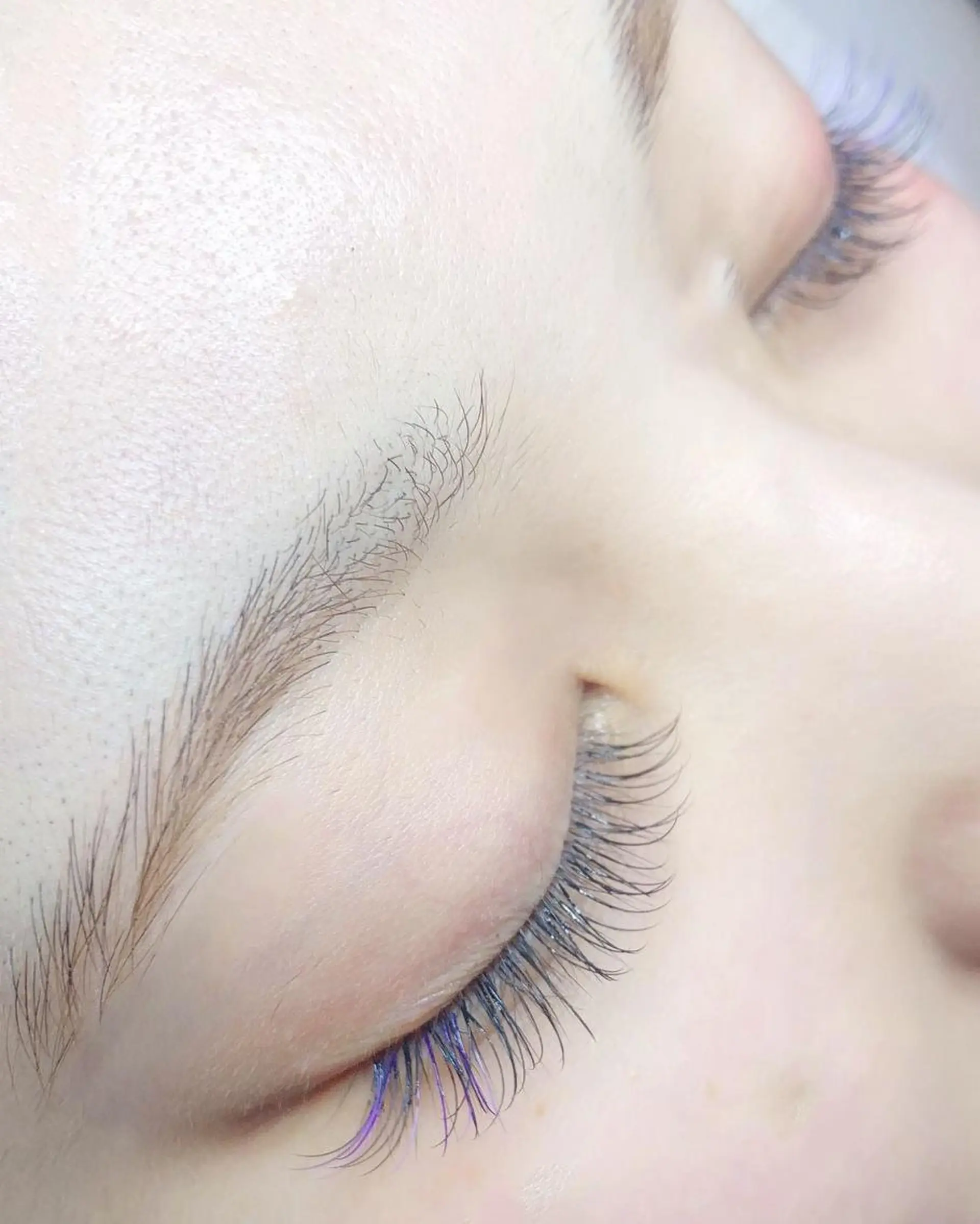 マツエク・マツパ カラーマツエク 梨元 陽葵 (アイティスト)のマツエク・マツパデザイン