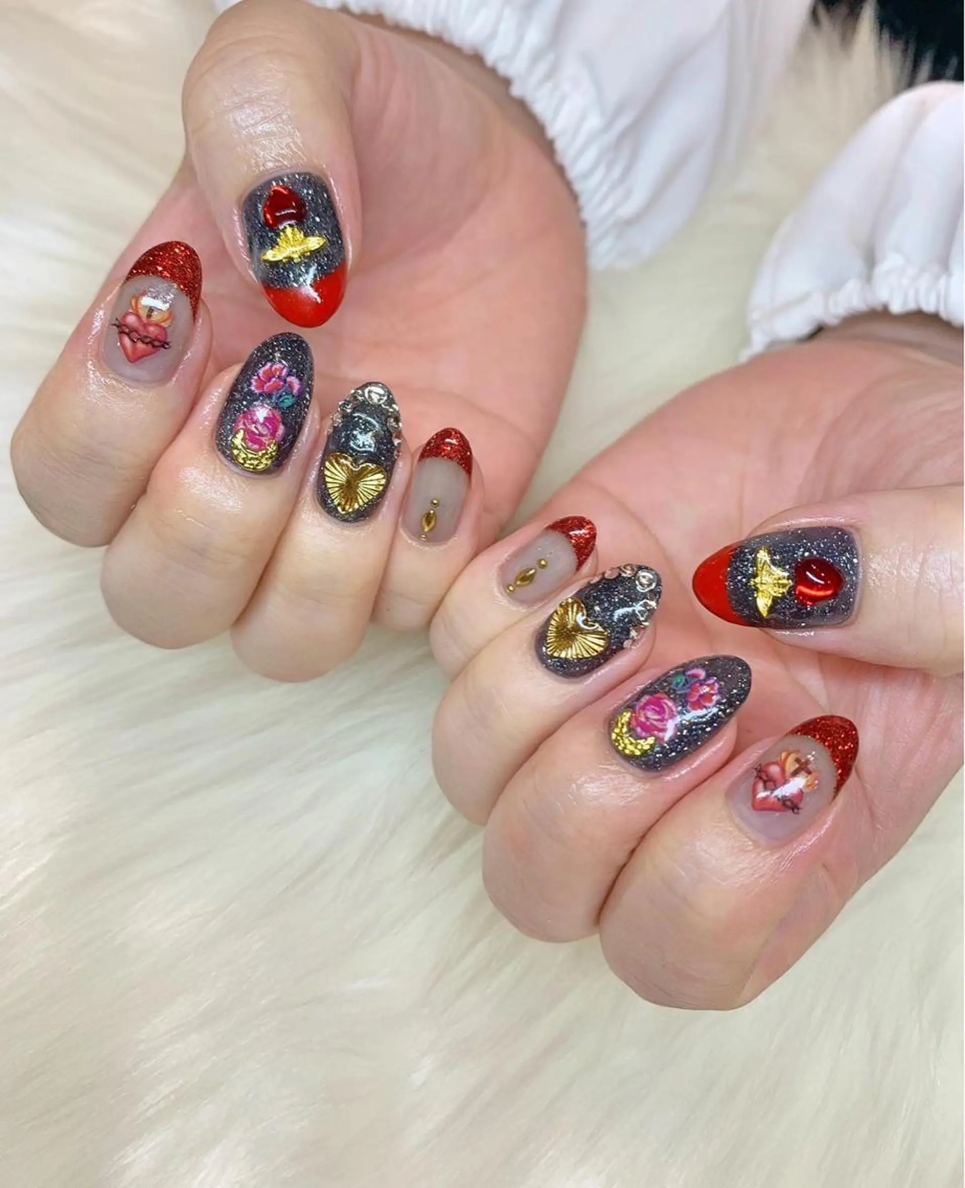 ネイル ハンドネイル glow_ nailのネイルデザイン