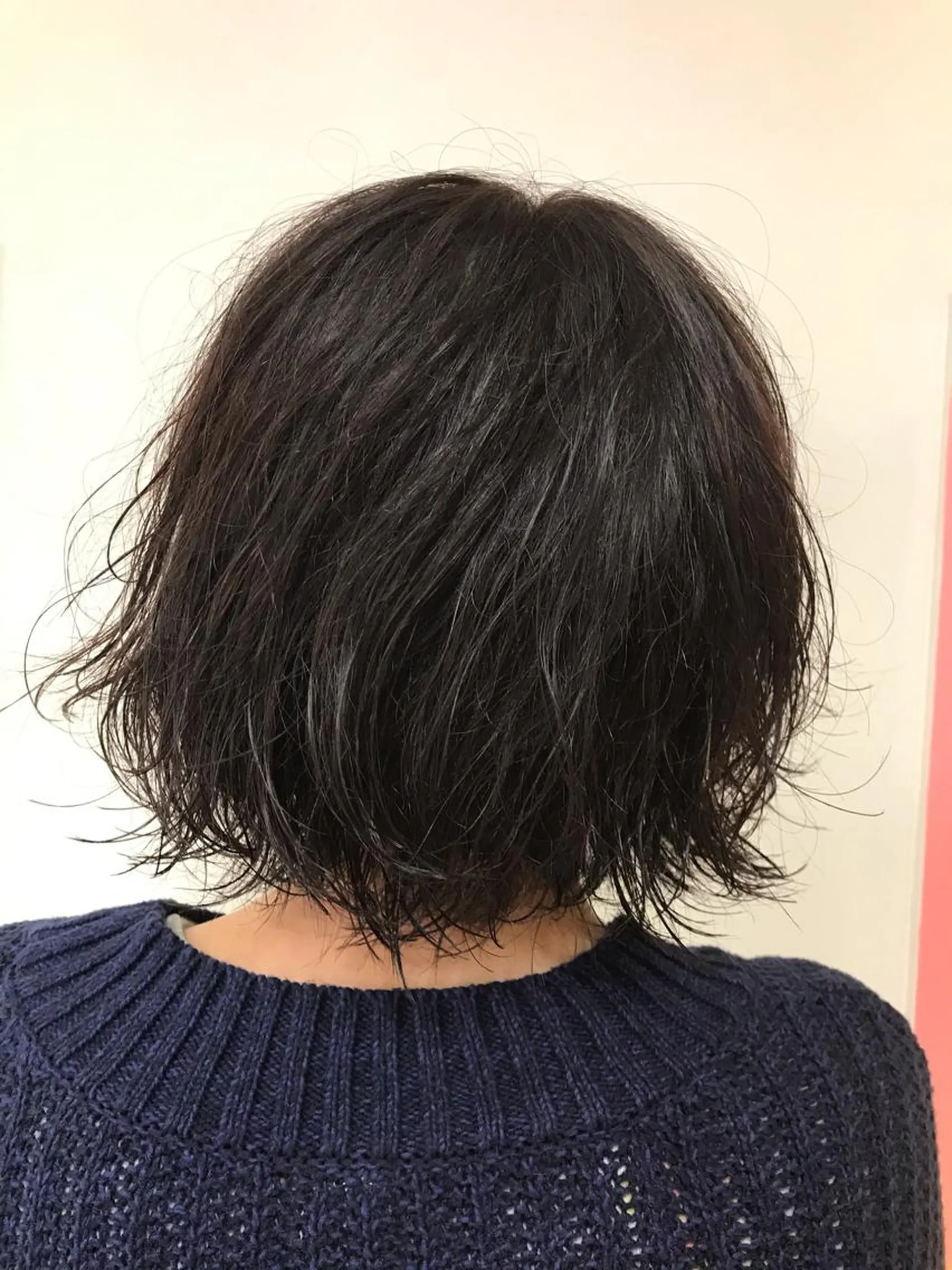 ミディアム カラー パーマ 横田  尚登のヘアスタイル