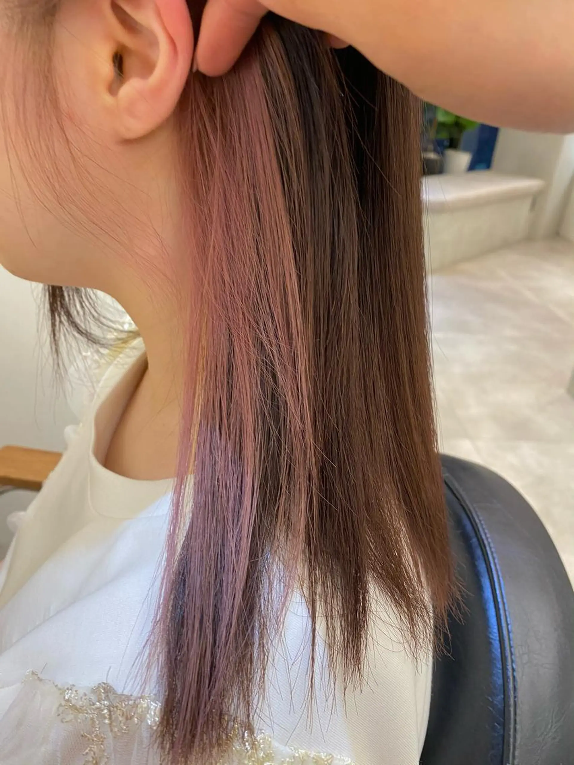 セミロング ヘアカラー トリートメント ♡可愛い艶髪特化♡ 艶髪先生のヘアスタイル