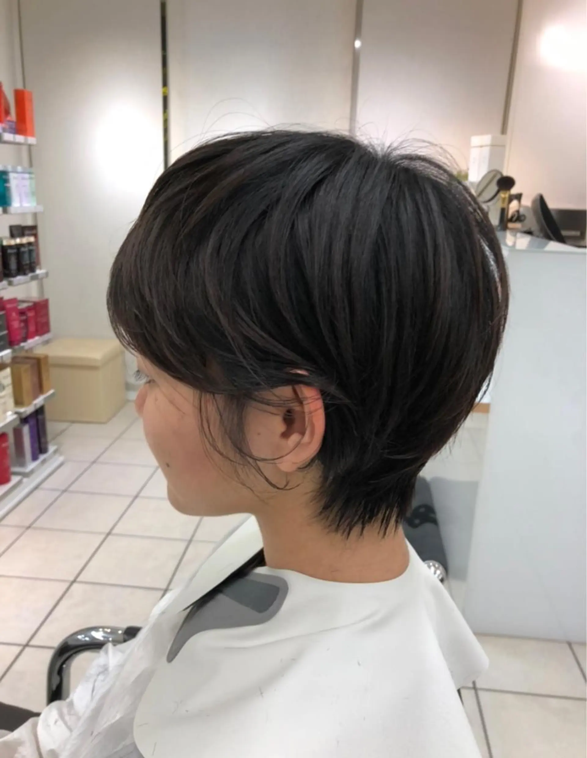 ショート メンズ特化 刈り上げない/金井のヘアスタイル