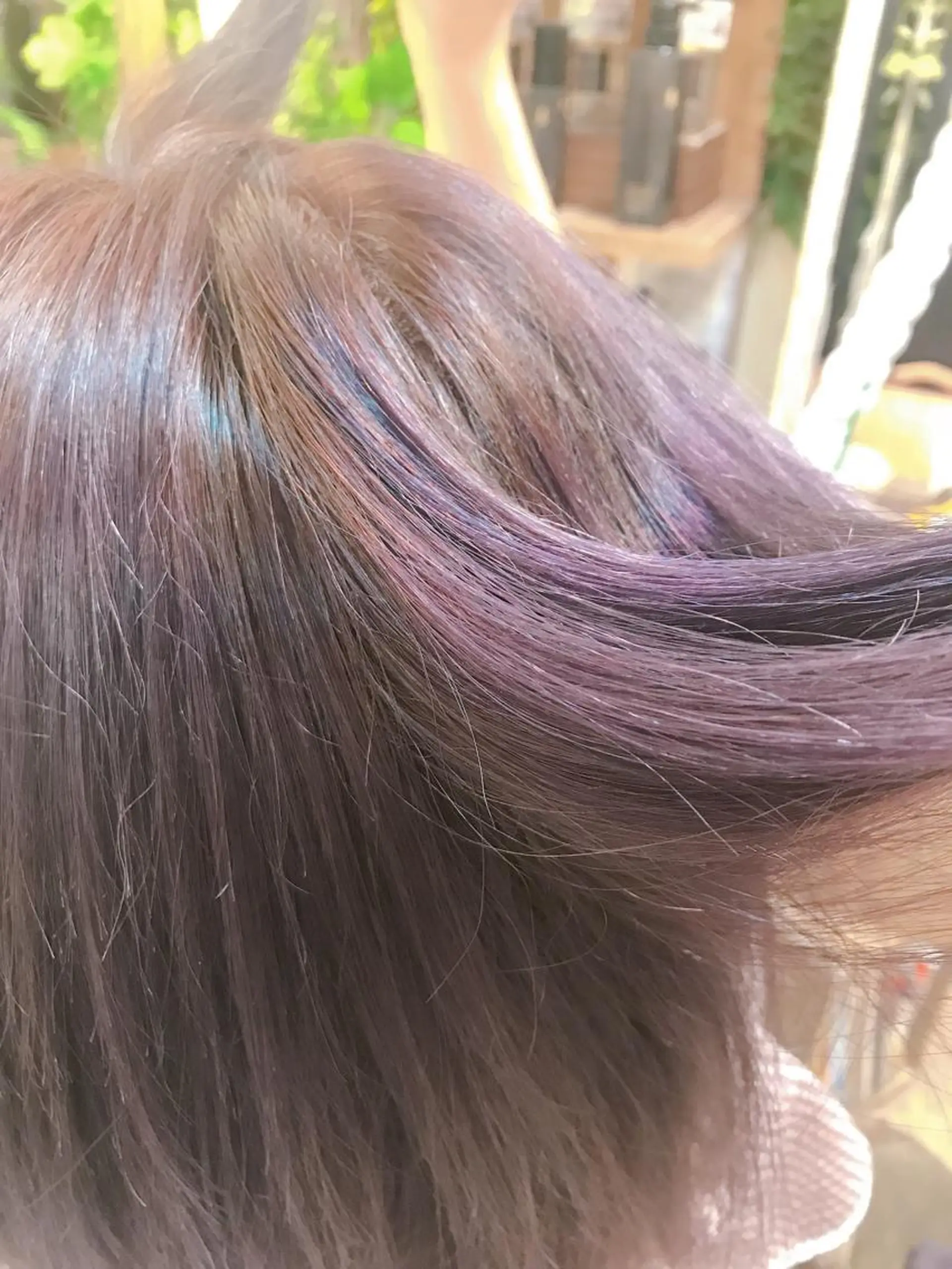 ミディアム カラー 個室で似合わせ好印象 🧡外山弥千代のヘアスタイル