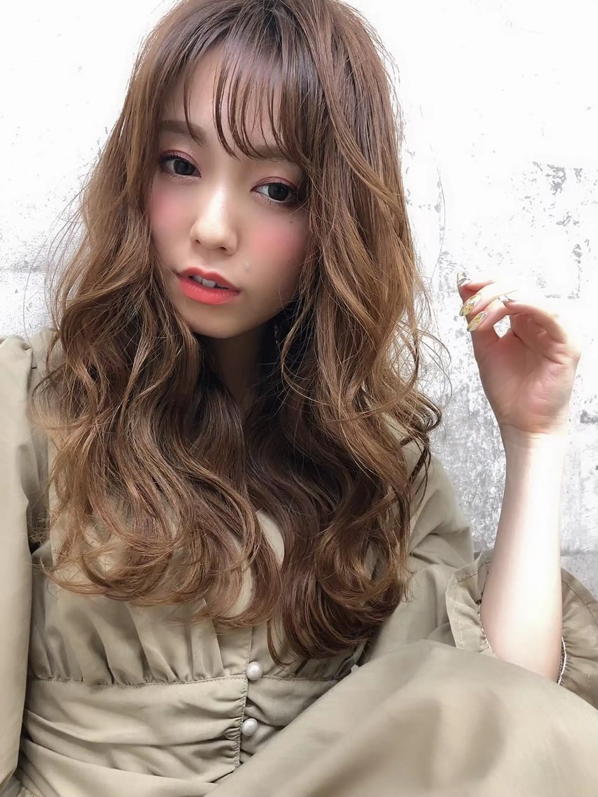 ミディアム カラー ルービック 奈良のヘアスタイル