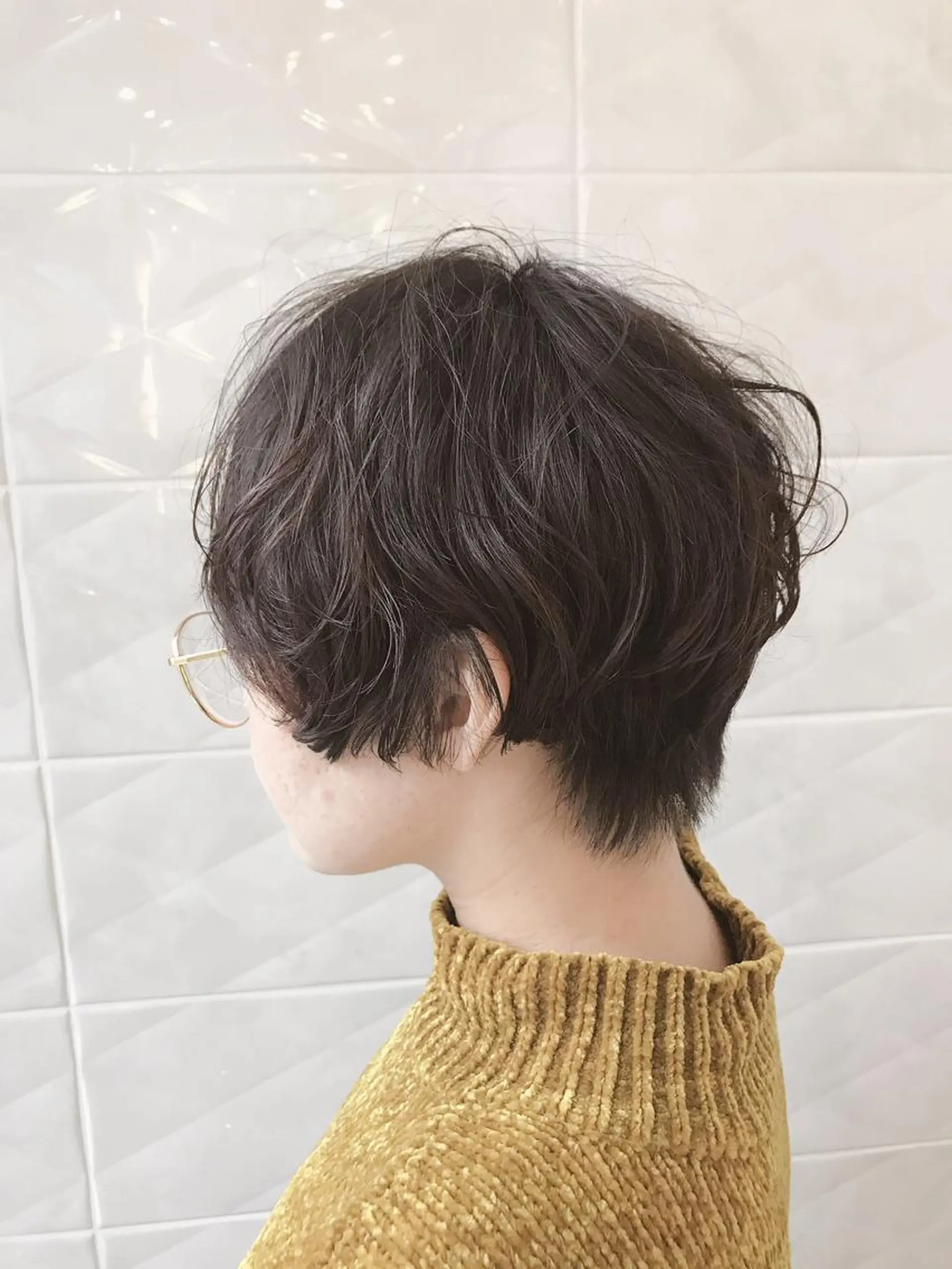 ショート パーマ 💗大人艶×髪質改善 カラー💗AYAKIのヘアスタイル