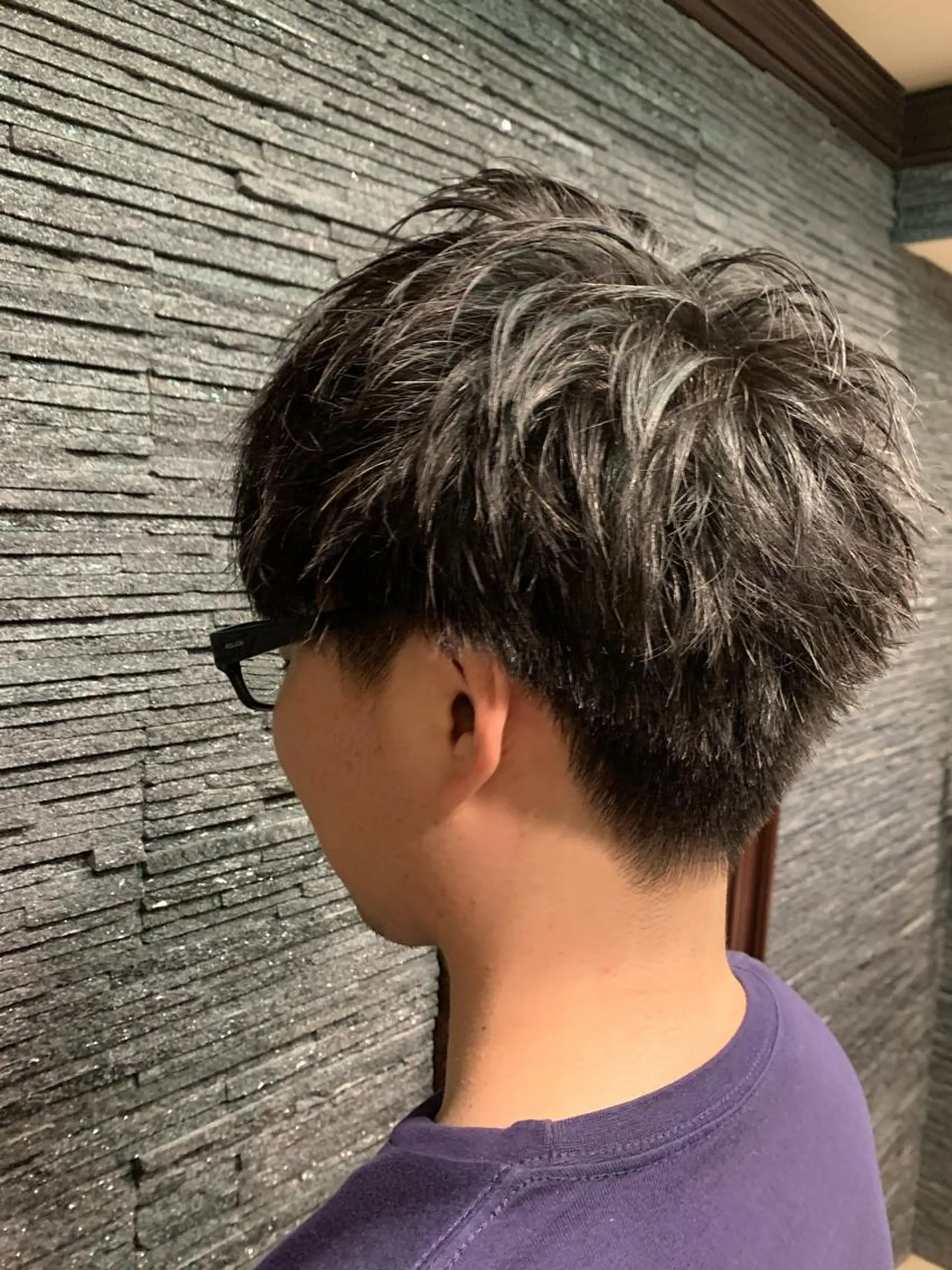 メンズ ツーブロック 刈り上げ 栗原 周太郎のヘアスタイル