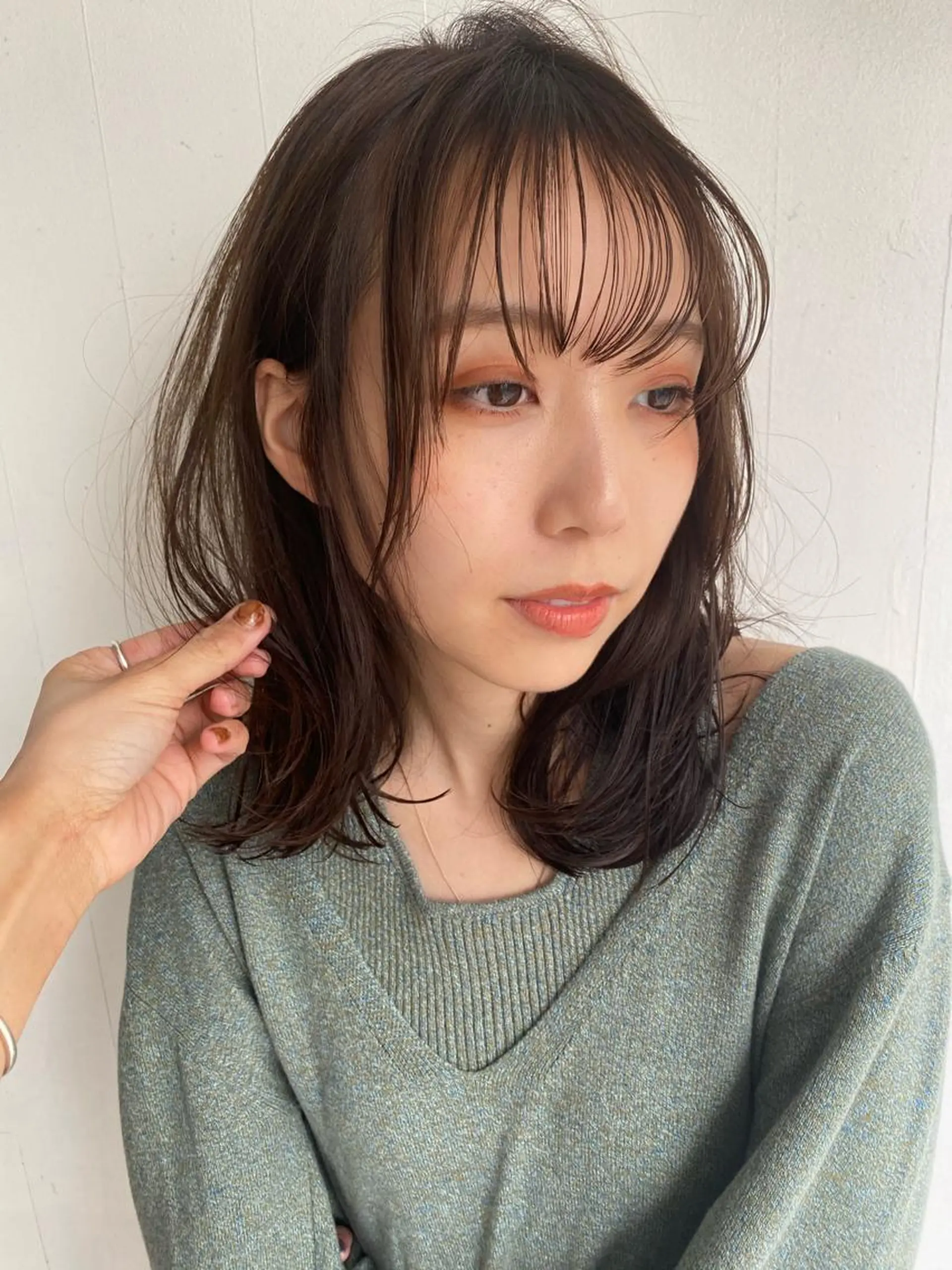 ミディアム 🍃透明感スタイル ｙｕ-ｋａ🍃のヘアスタイル