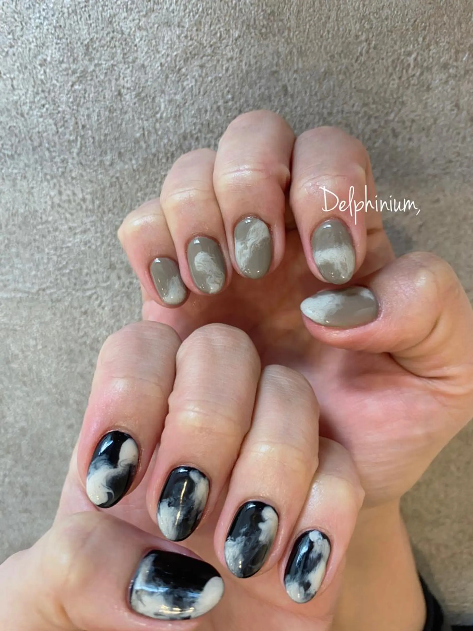 ネイル ジェルネイル ハンドネイル 岡本 友恵のネイルデザイン