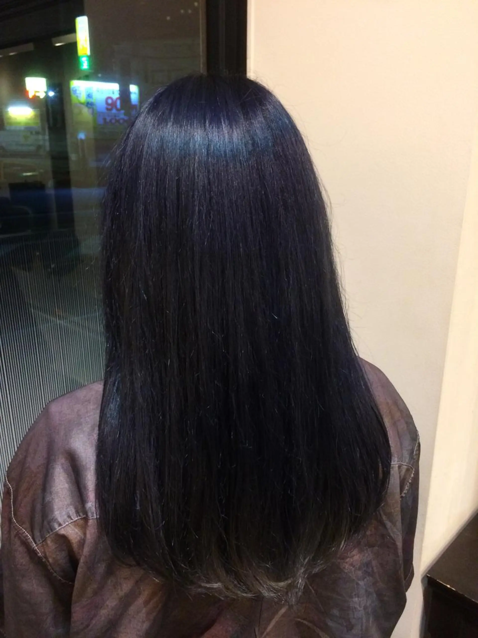ロング カラー ヘアアレンジ ダブルカラー ネイビーカラー 遠藤悠大/メンズ縮毛 /メンズカットのヘアスタイル