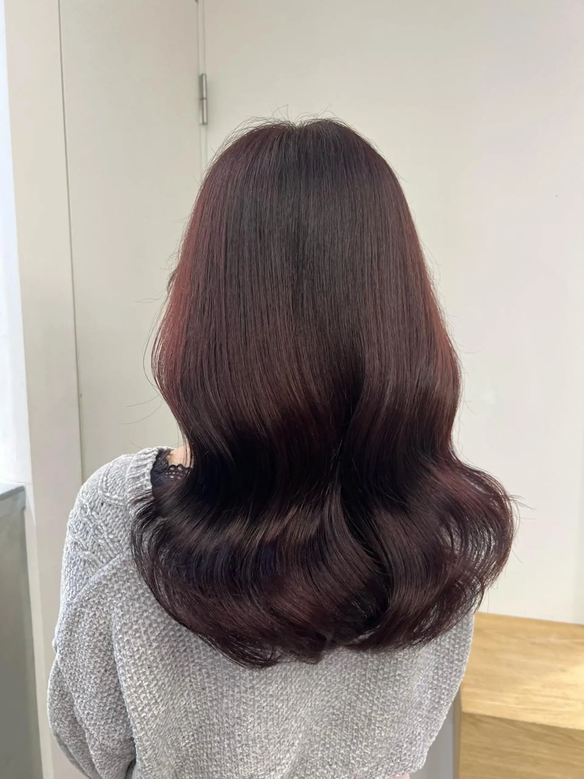 セミロング カット ヘアカラー トリートメント ♡可愛い艶髪特化♡ 艶髪先生のヘアスタイル