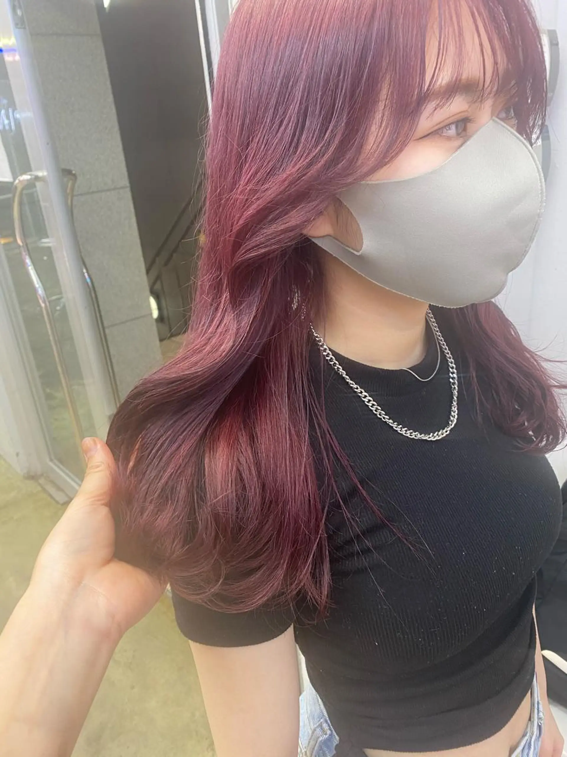 ロング カラー 💗💗韓国レイヤー yu-ki💗💗のヘアスタイル