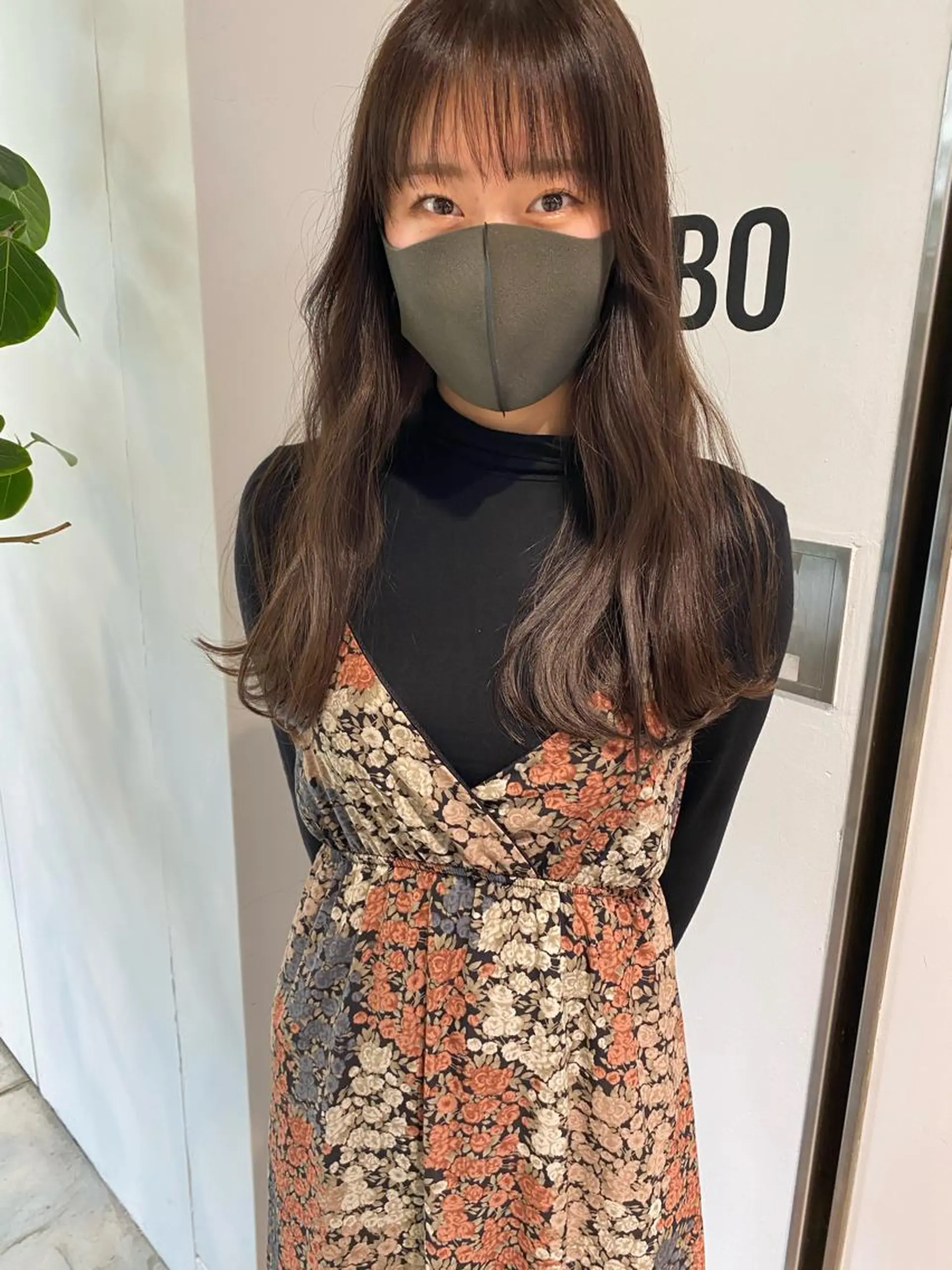 ロング カラー パーマ ヘアアレンジ ブラウンカラー パーマスタイル🔅 sayacaのヘアスタイル