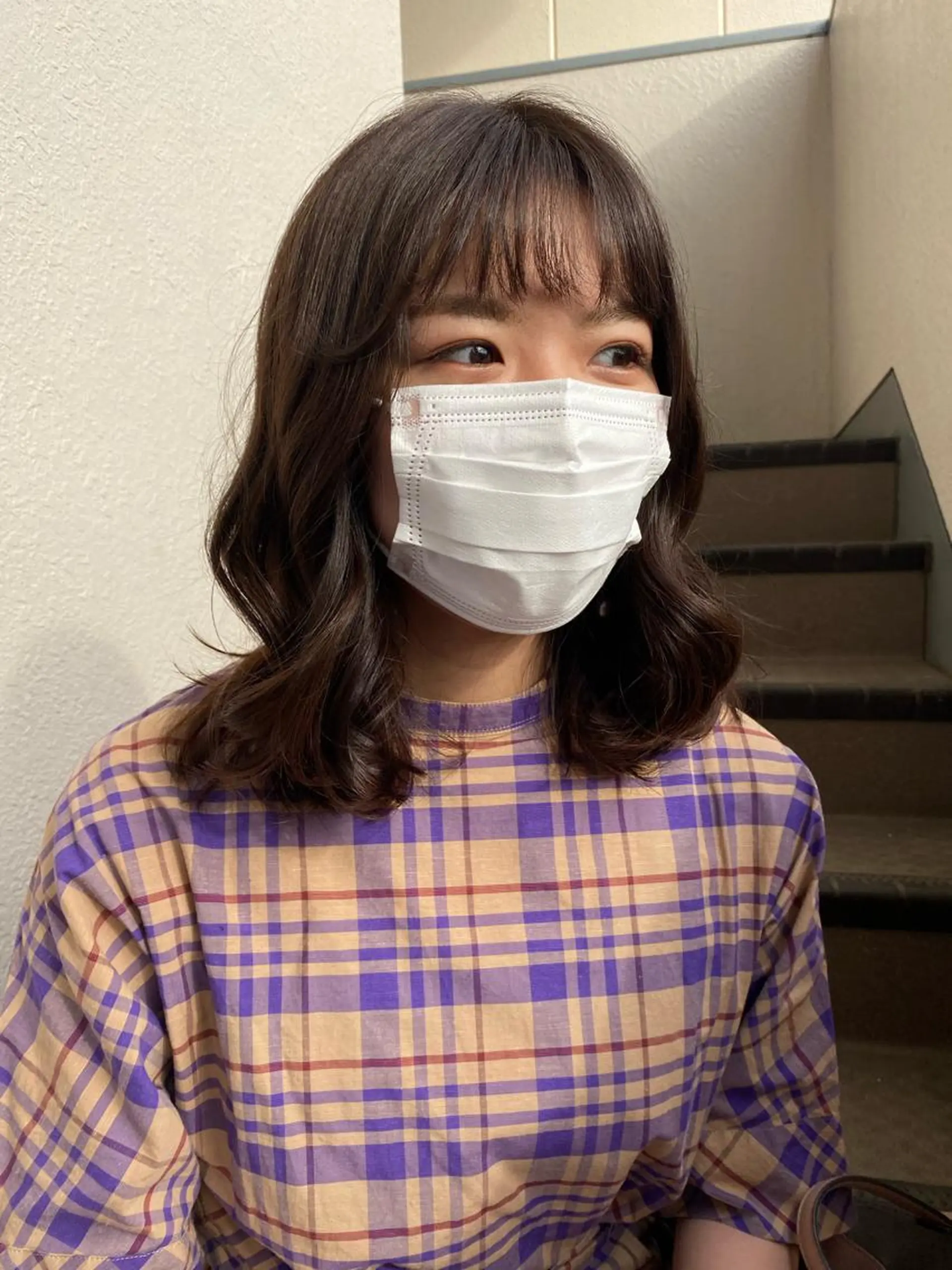 セミロング les baladins du miroir所属・🍃YURI 🍃のヘアスタイル