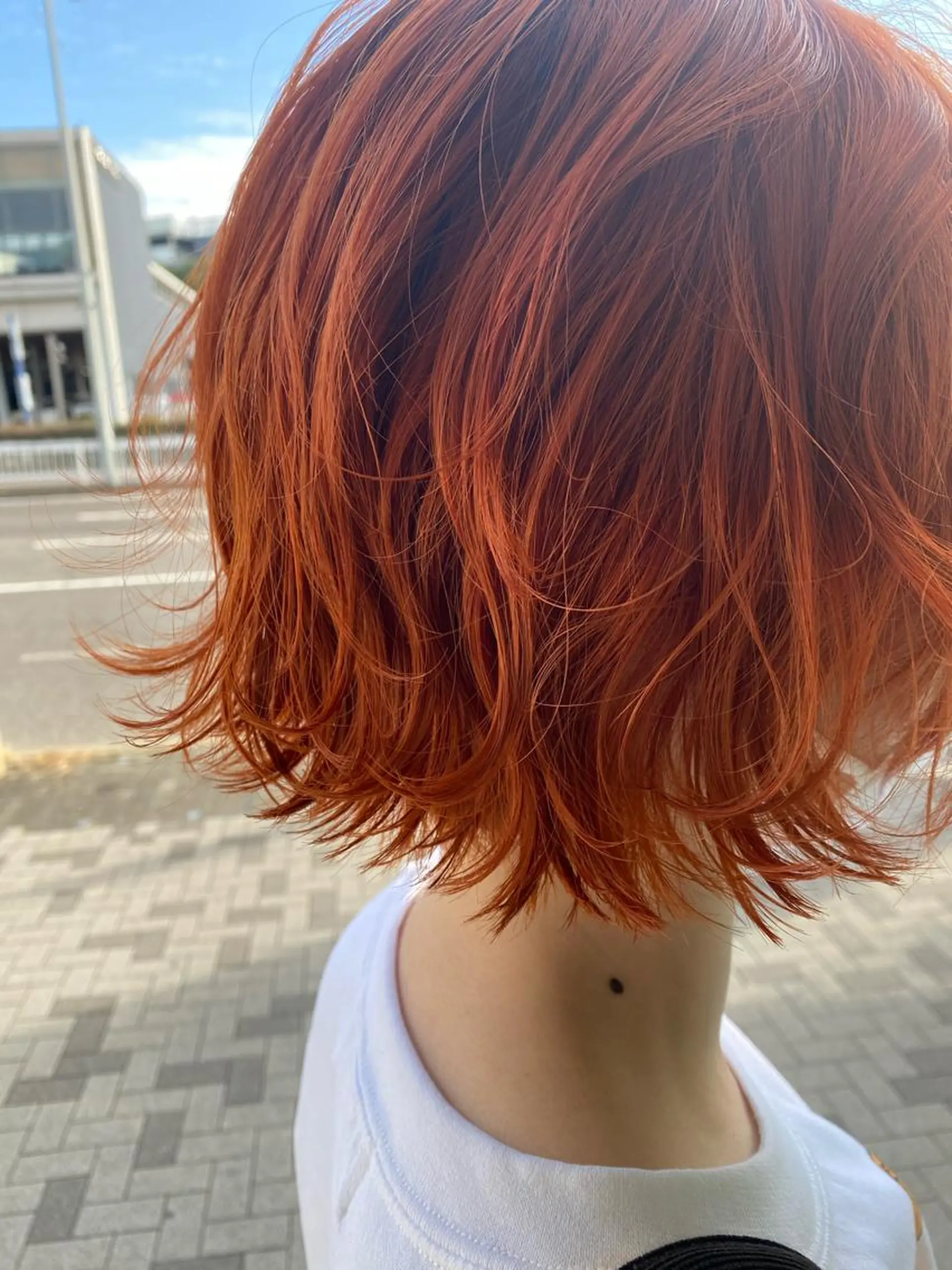 ミディアム 吉田 翔太のヘアスタイル