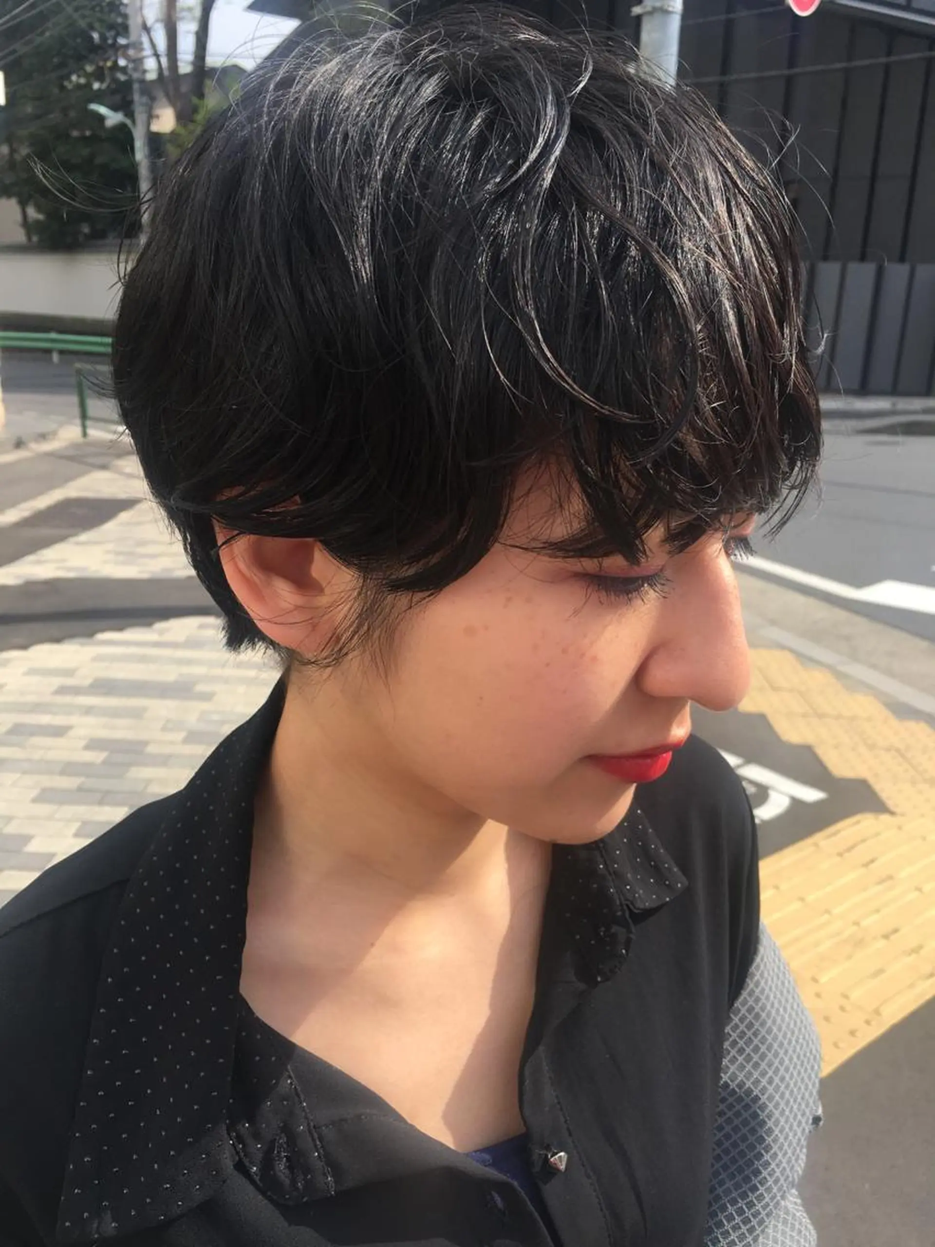 ショート パーマ 半個室サロン🫧 ササキアヤカのヘアスタイル