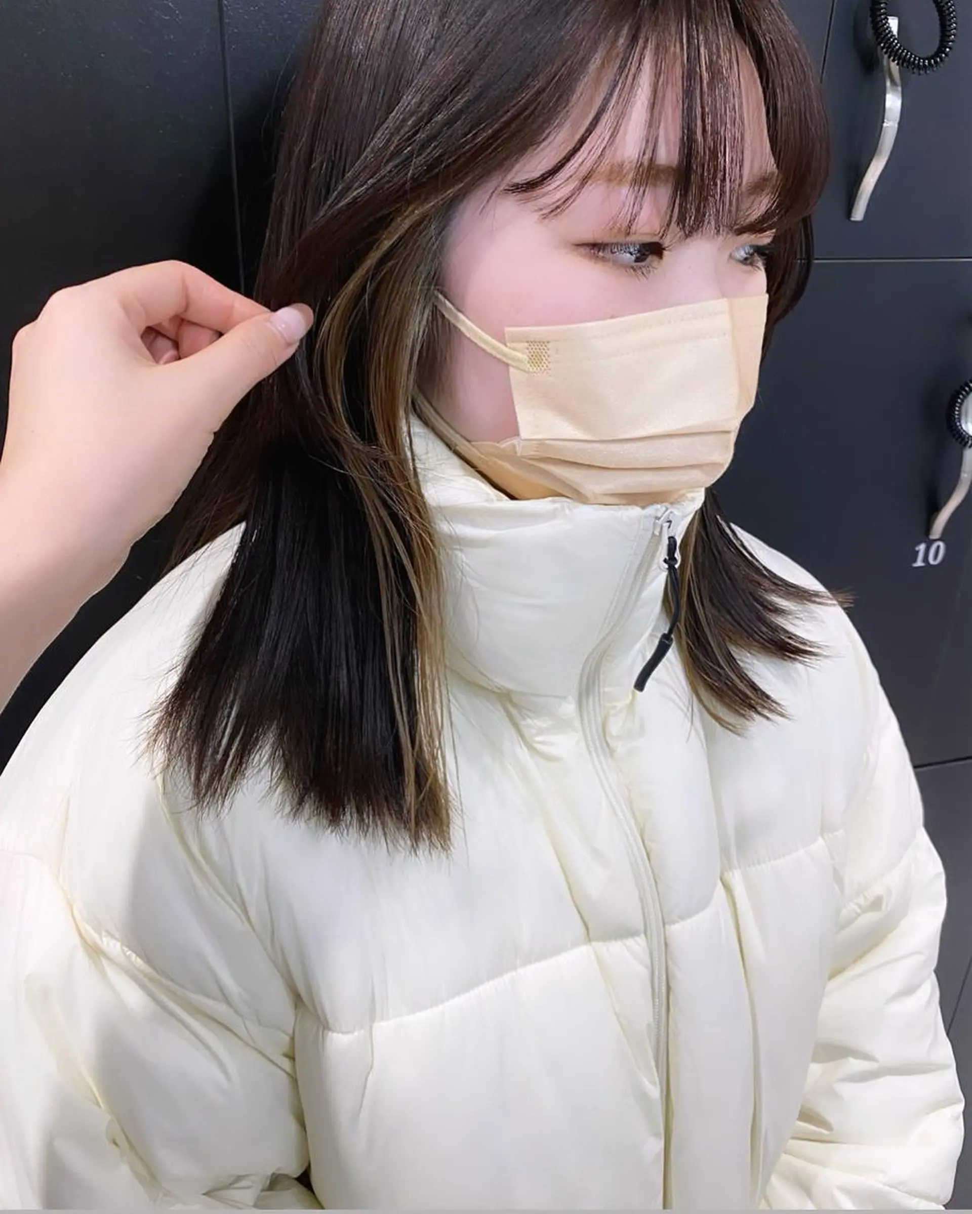 ミディアム カラー カット ヘアカラー トリートメント マンツーマン半個室 tamuraのヘアスタイル