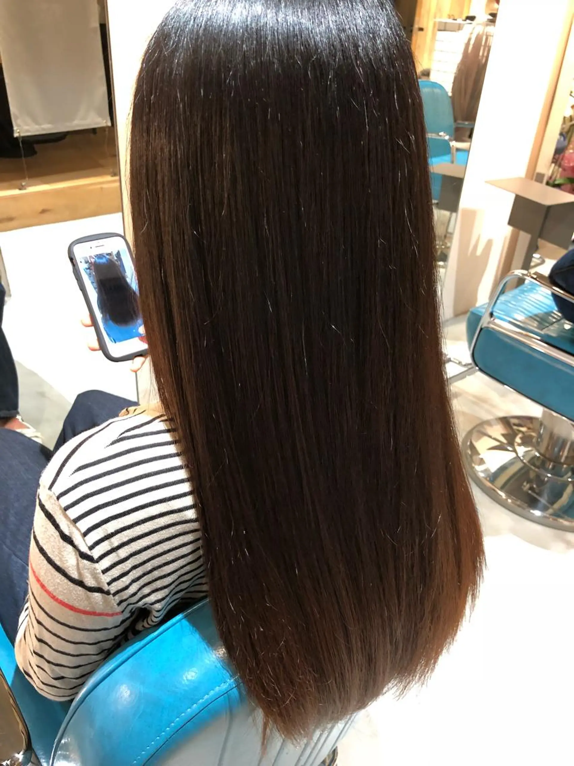 ロング カラー トリートメント 佐藤 宏樹のヘアスタイル