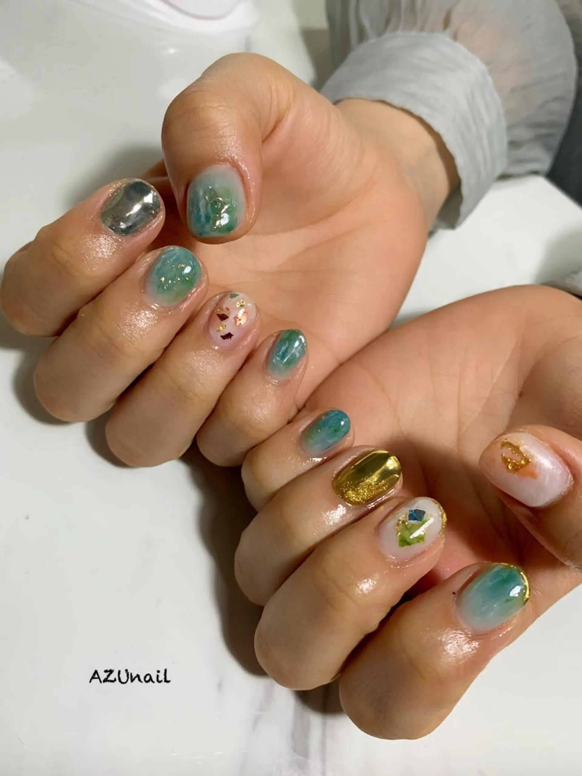 ネイル AZU nailのネイルデザイン