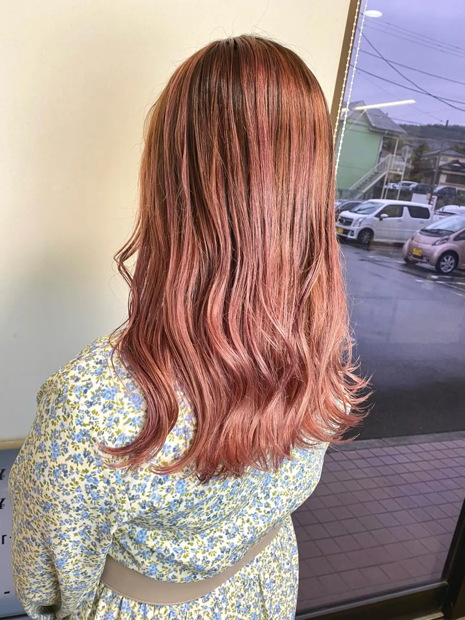 ミディアム カラー ブリーチカラー🫧 森　凪沙のヘアスタイル