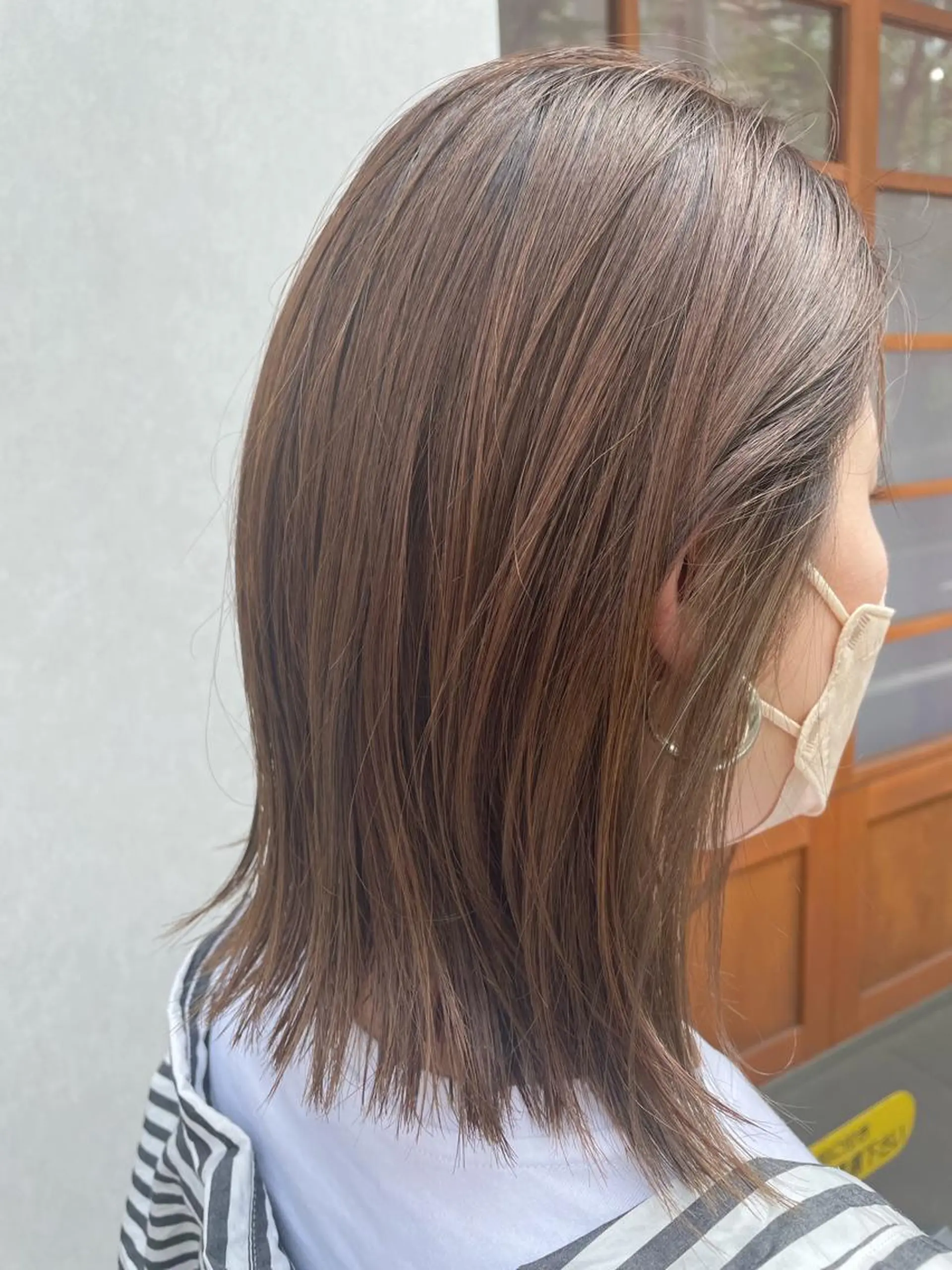 ミディアム カラー カット ヘアカラー トリートメント 【店長】 草間大輔のヘアスタイル