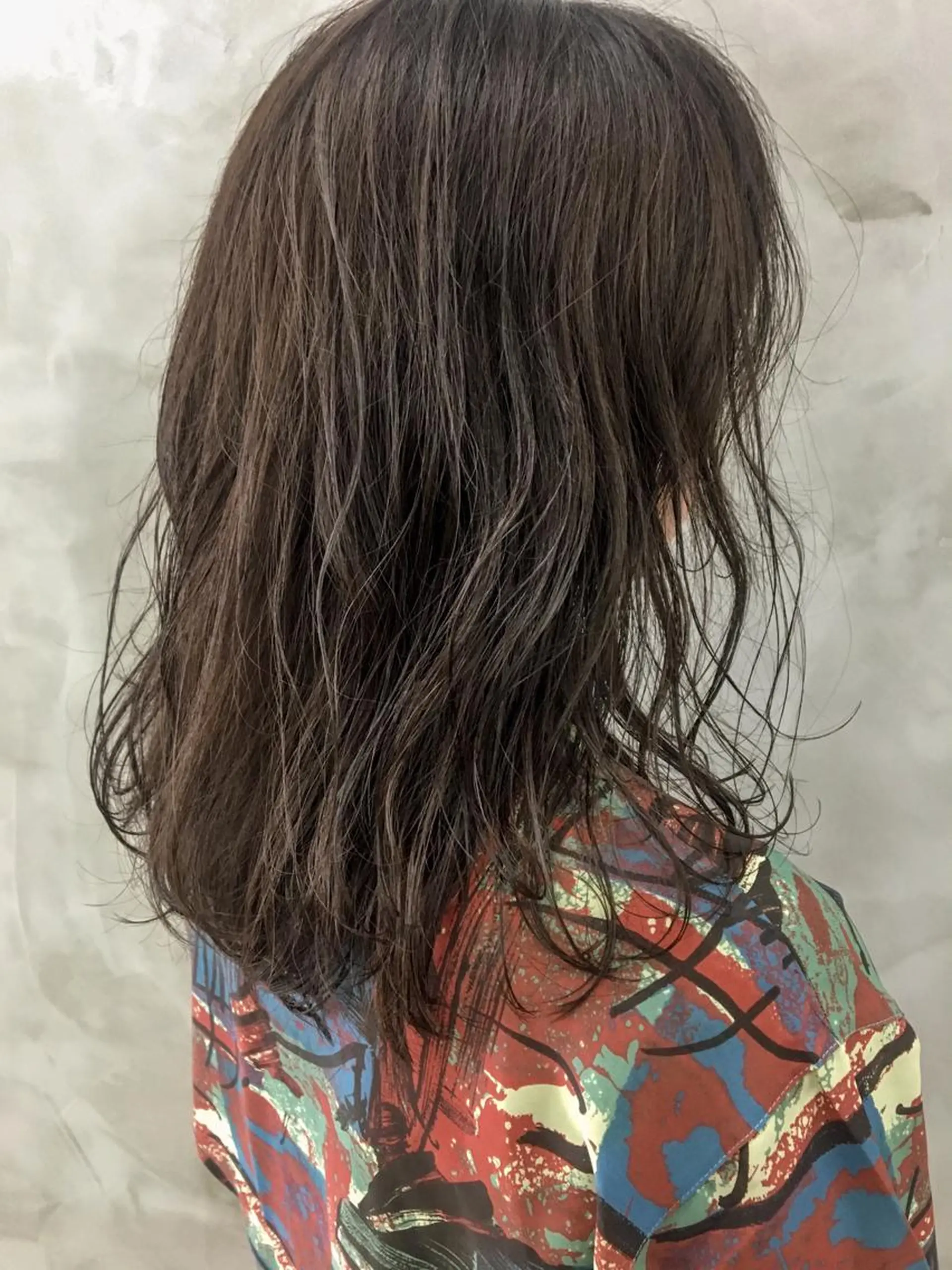 カラー イルミナカラー オレンジ ヘッドスパ (女性限定)🍋モエのヘアスタイル