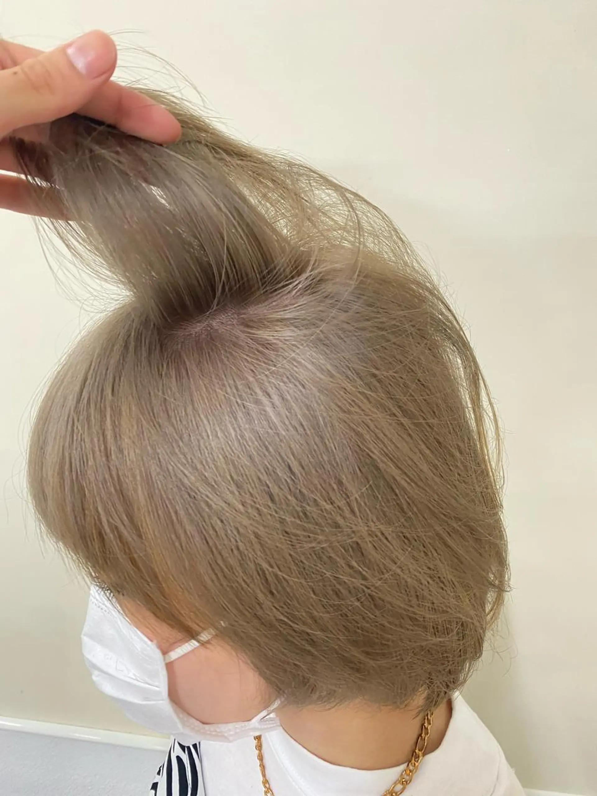 ショート カラー レイヤーウルフ エクステ磯部のヘアスタイル