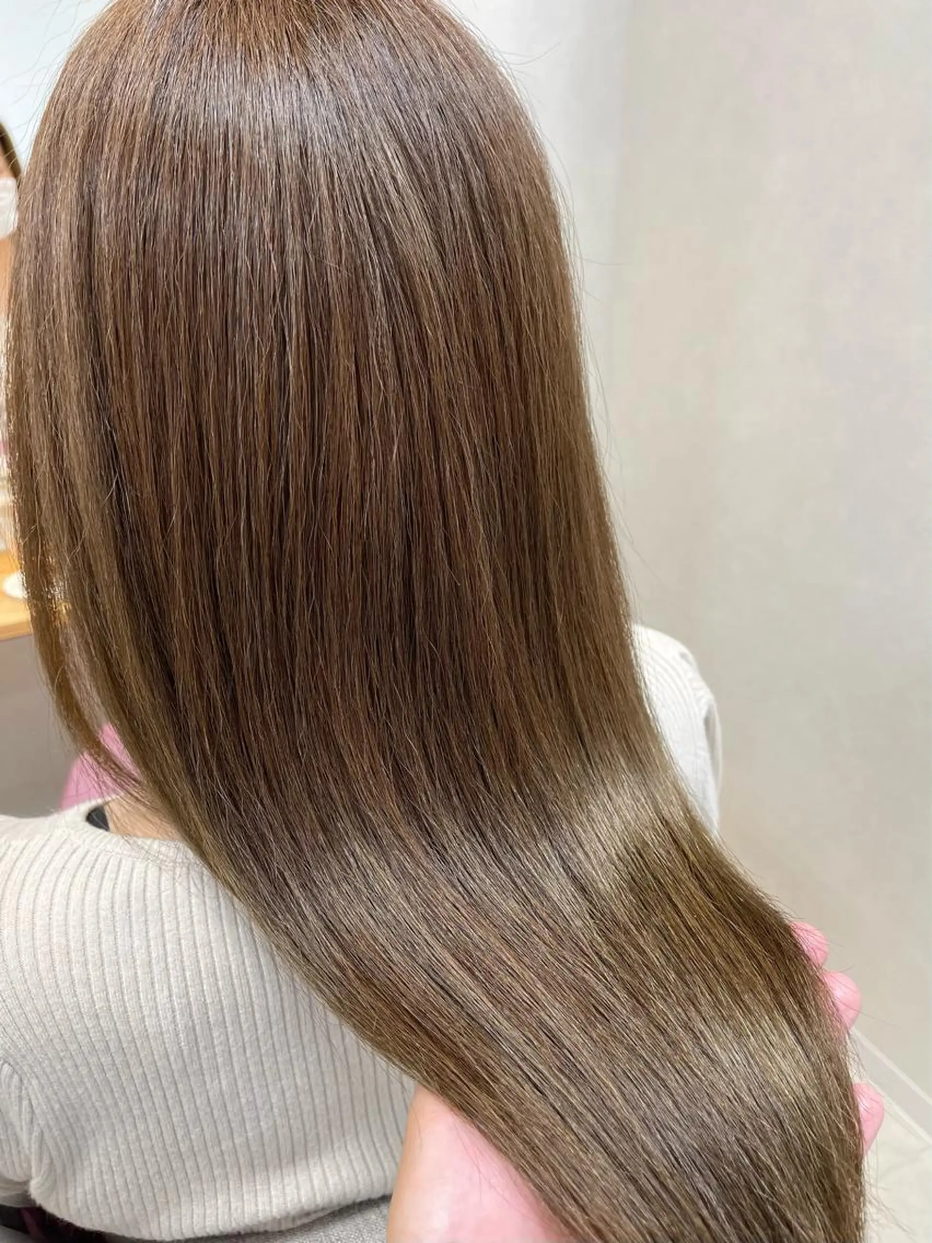 セミロング カラー カット ヘアカラー 縮毛矯正 池田 雄太 ✨美髪縮毛矯正✨のヘアスタイル